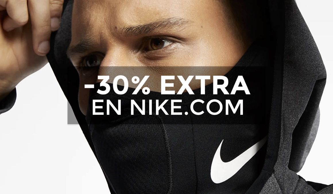 Disfruta de un -30% extra en la web de Nike.