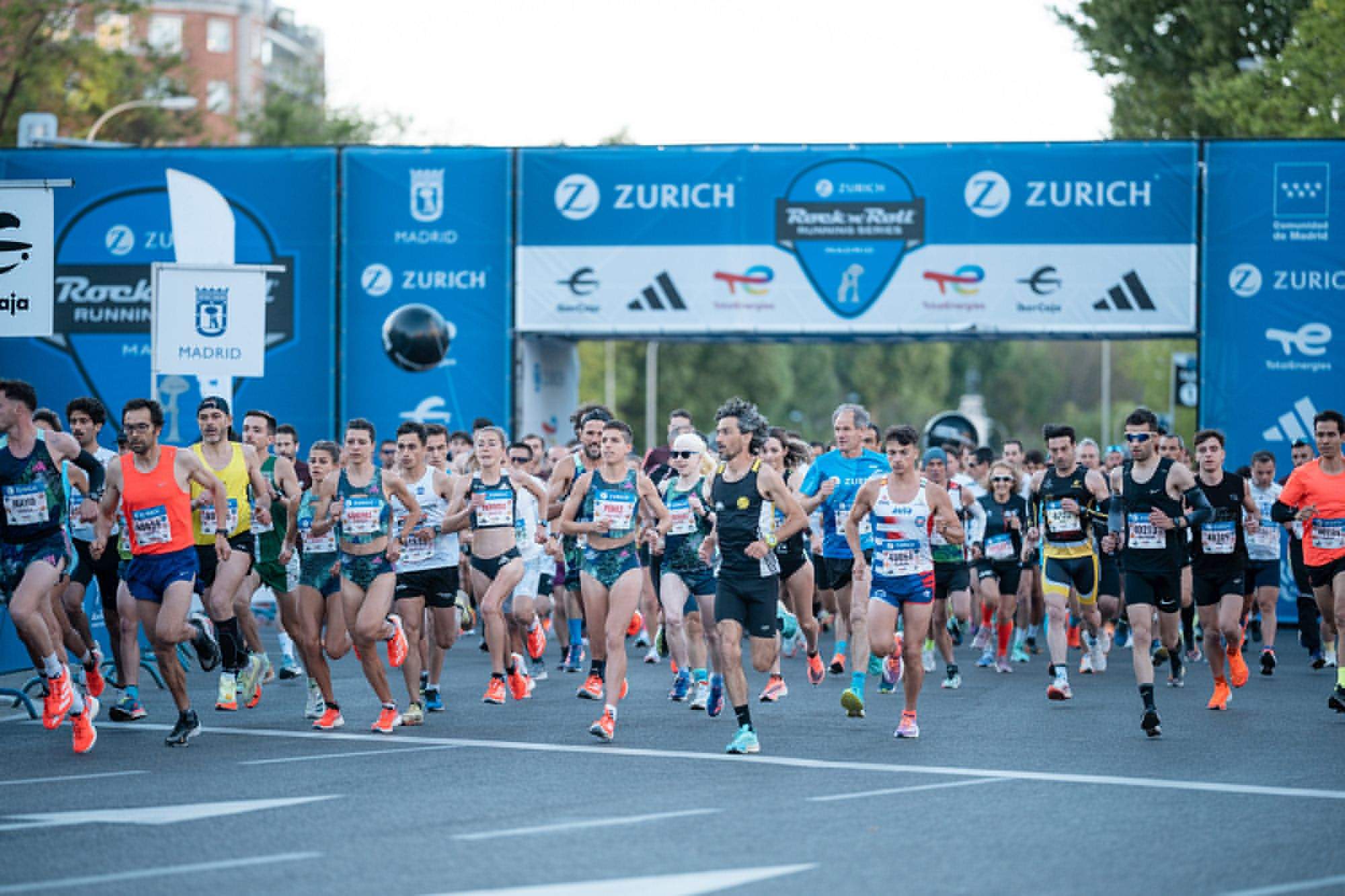 La próxima edición de Zurich Rock ‘n’ Roll Running Series Madrid se celebrará el 28 de abril de 2024.