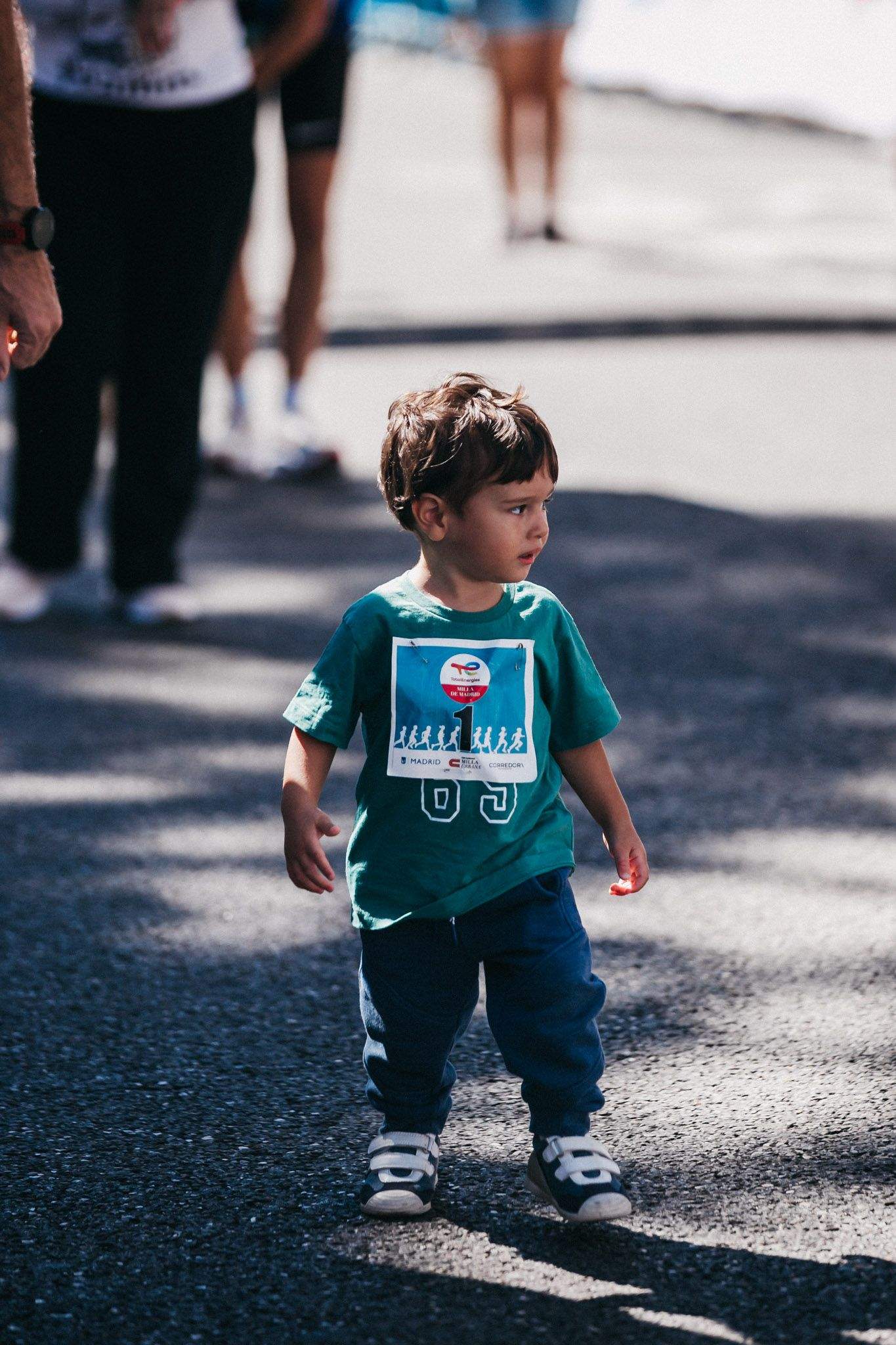 Las mejores fotos de las carreras infantiles en la TotalEnergies Milla Internacional de Madrid 2023. (6)