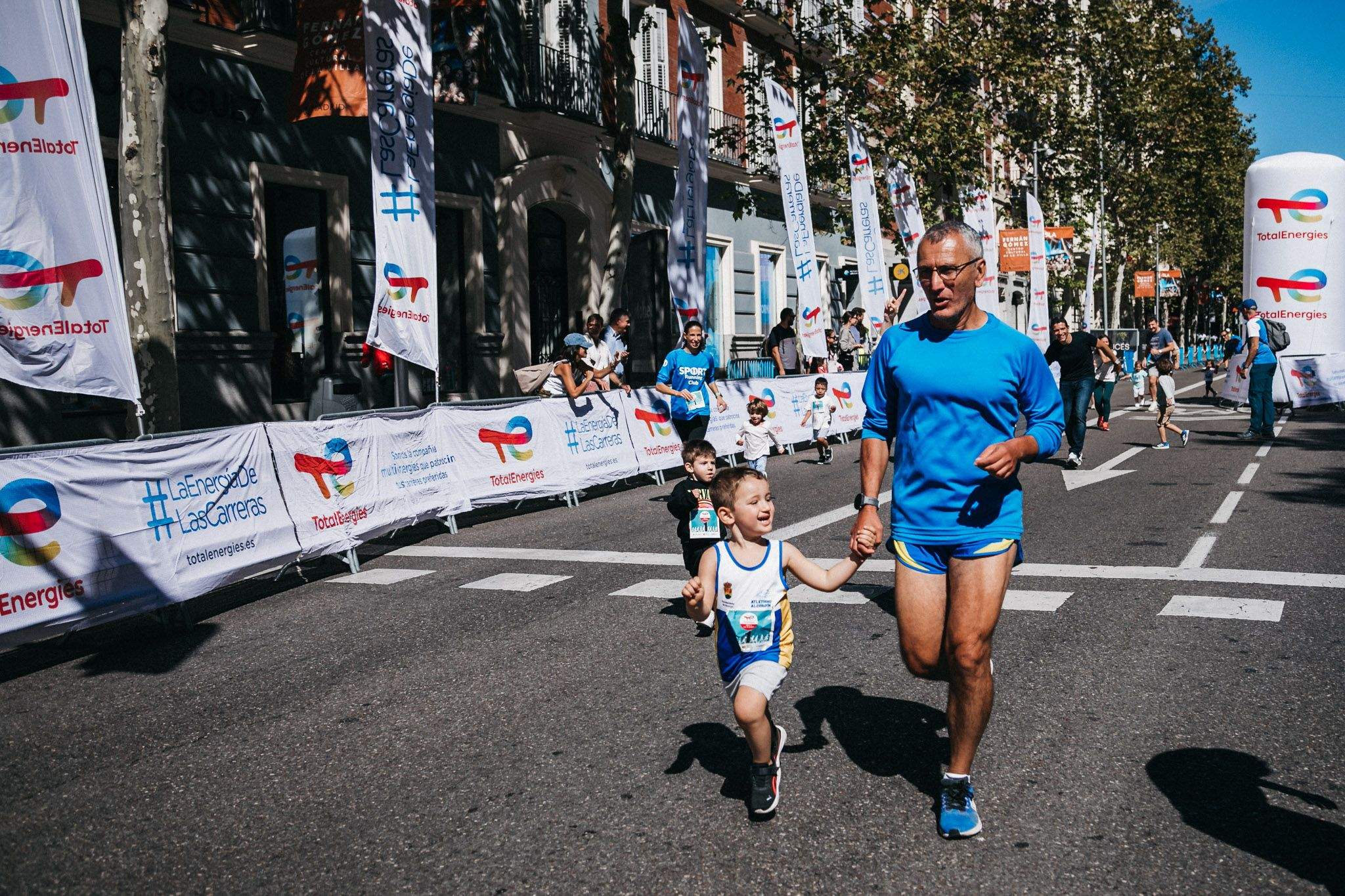 Las mejores fotos de las carreras infantiles en la TotalEnergies Milla Internacional de Madrid 2023. (8)