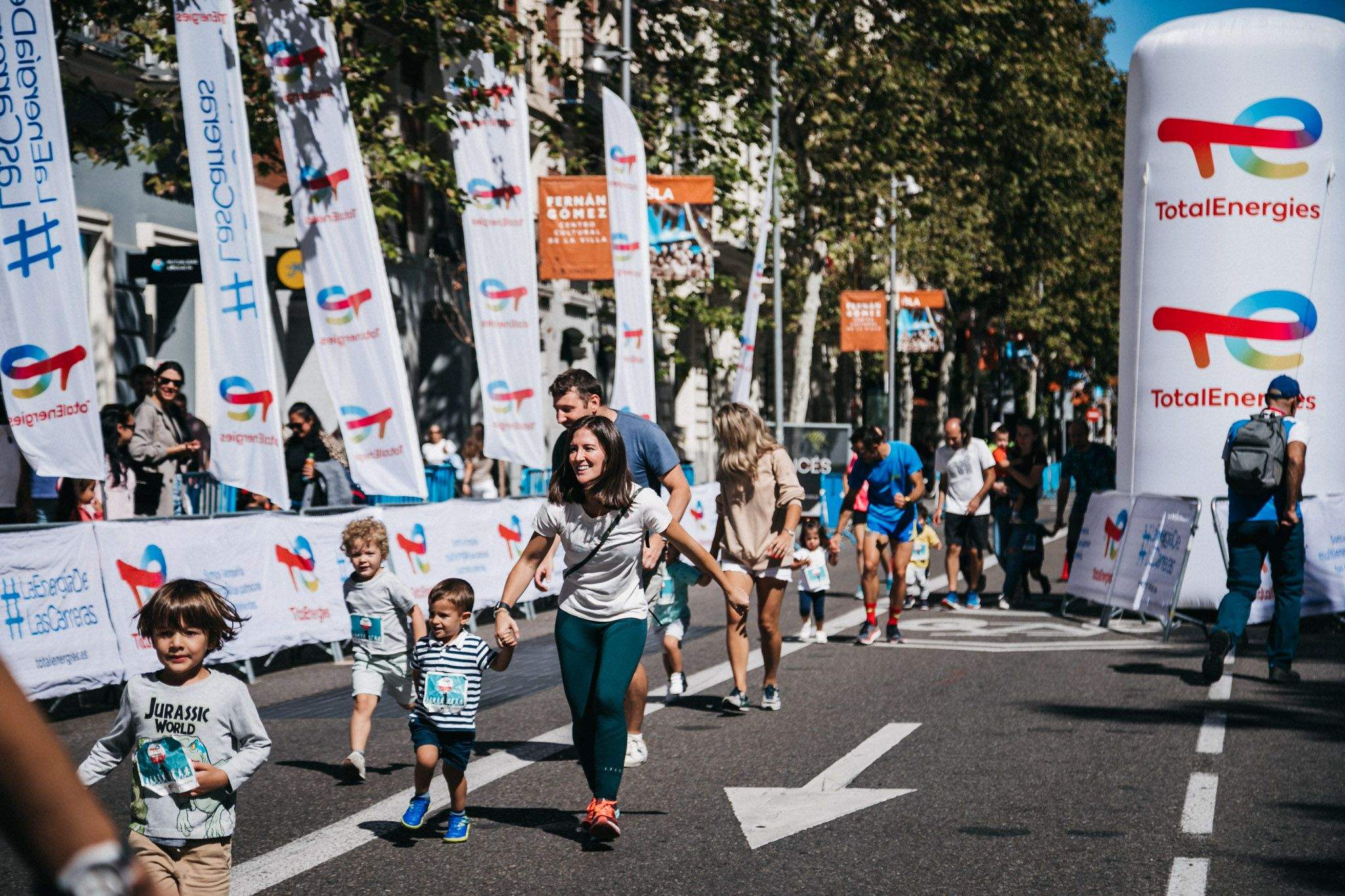 Las mejores fotos de las carreras infantiles en la TotalEnergies Milla Internacional de Madrid 2023. (11)