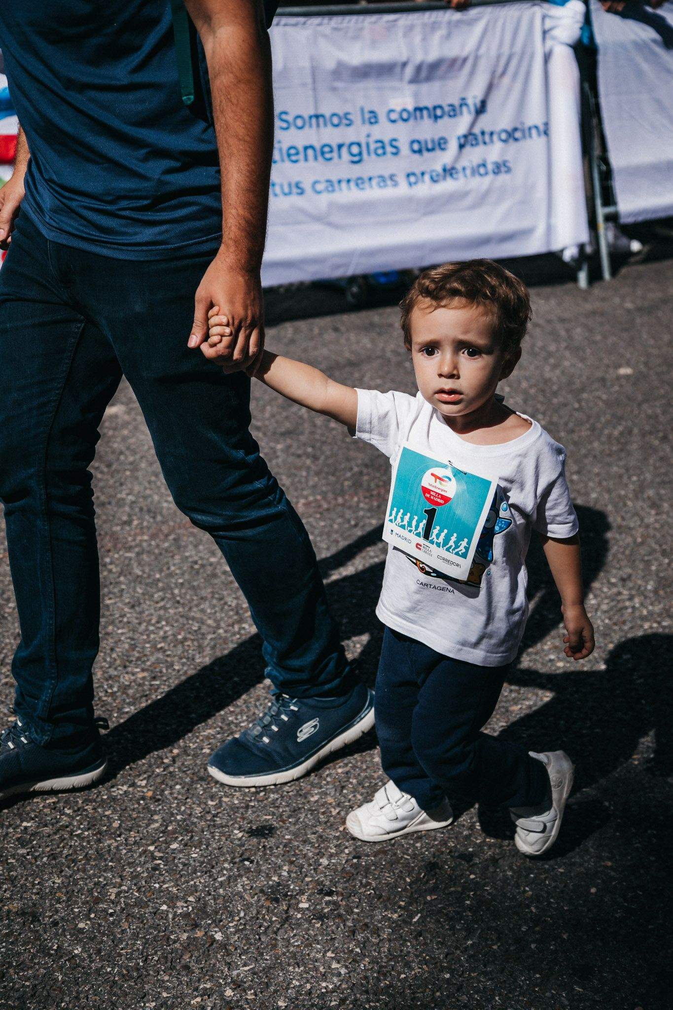Las mejores fotos de las carreras infantiles en la TotalEnergies Milla Internacional de Madrid 2023. (22)