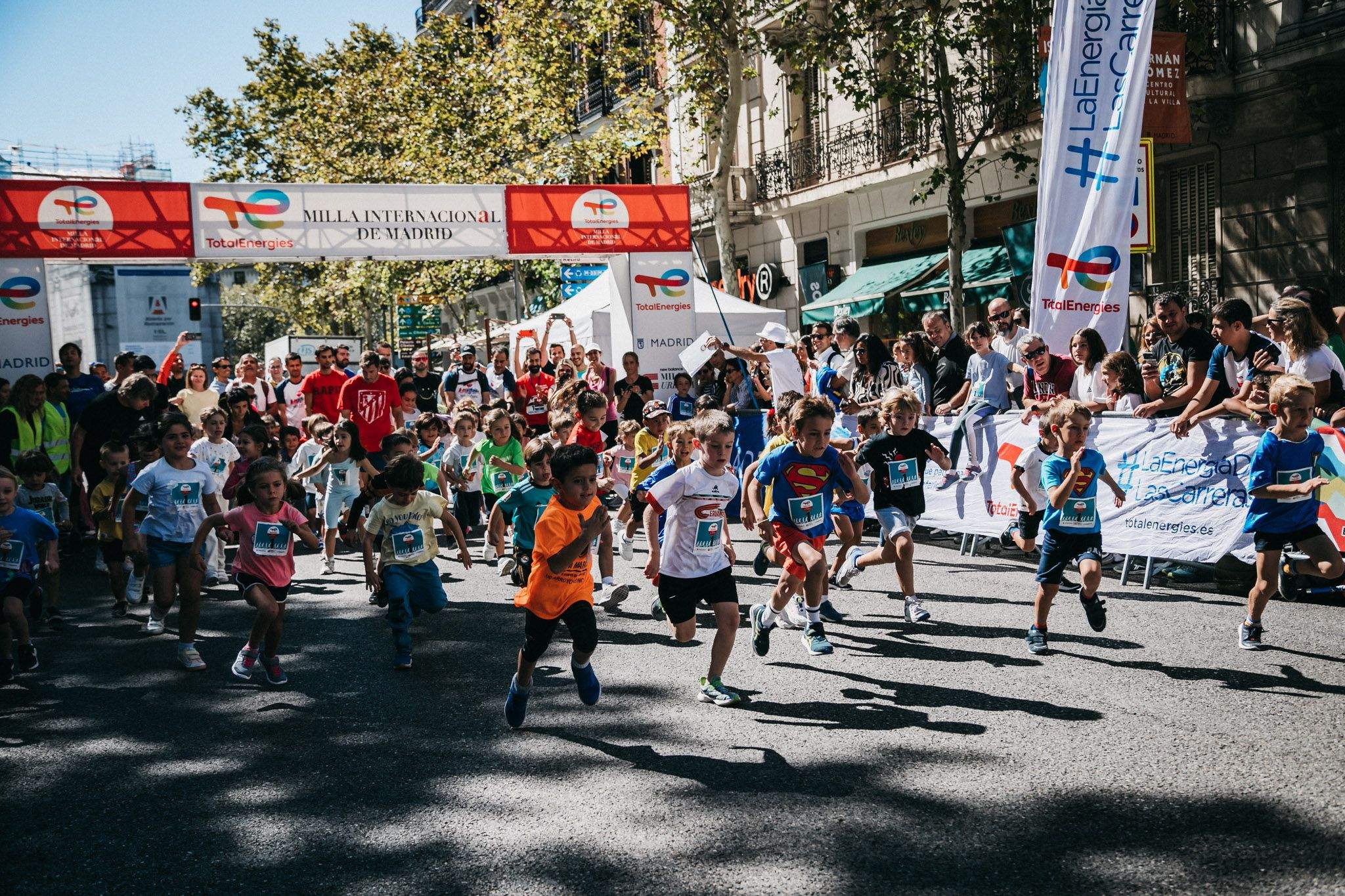 Las mejores fotos de las carreras infantiles en la TotalEnergies Milla Internacional de Madrid 2023. (38)