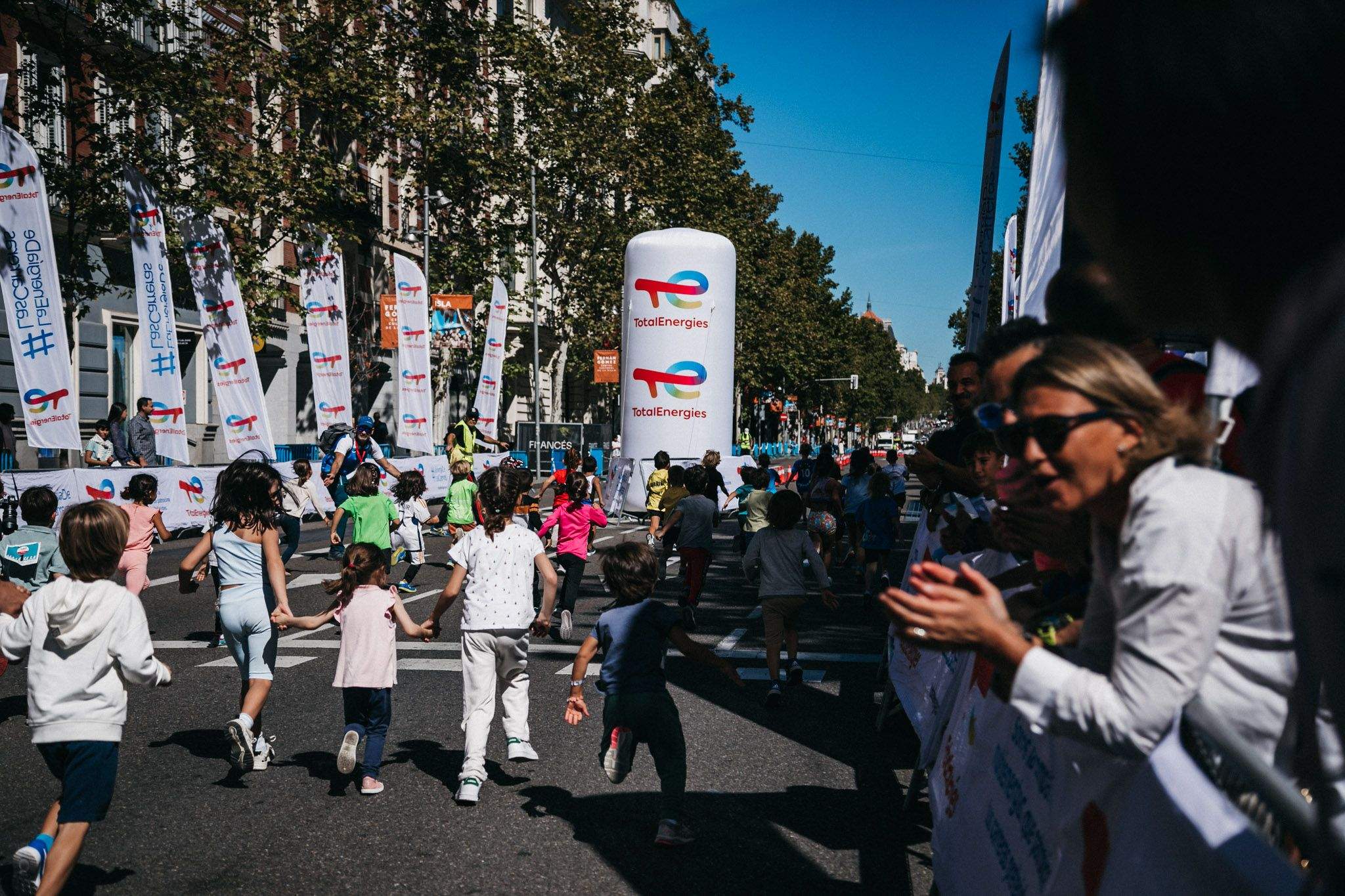 Las mejores fotos de las carreras infantiles en la TotalEnergies Milla Internacional de Madrid 2023. (43)