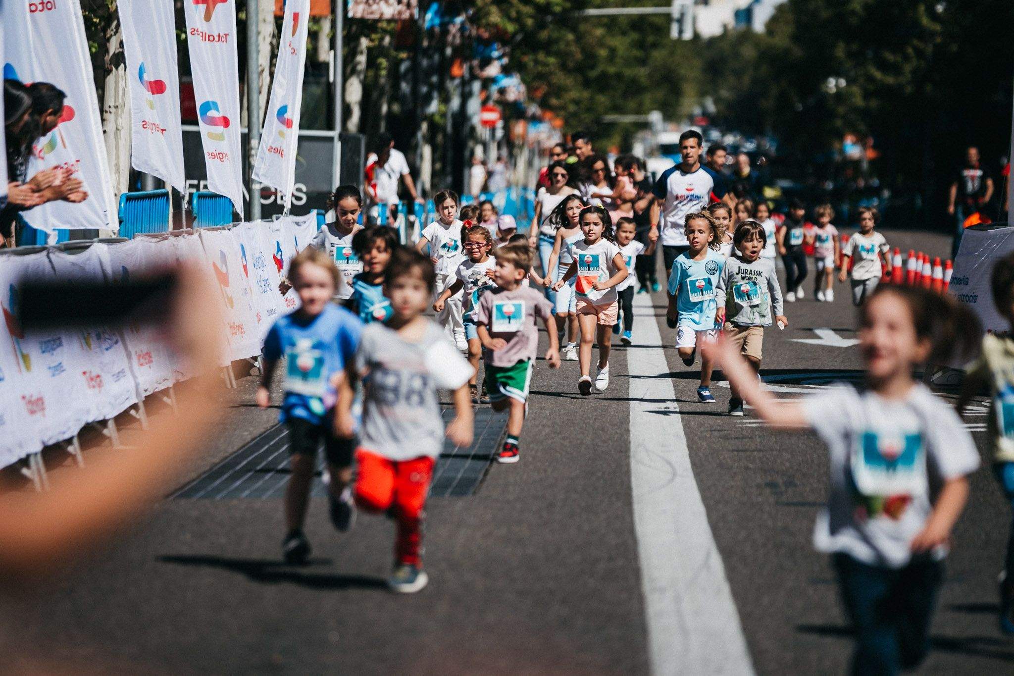 Las mejores fotos de las carreras infantiles en la TotalEnergies Milla Internacional de Madrid 2023. (54)
