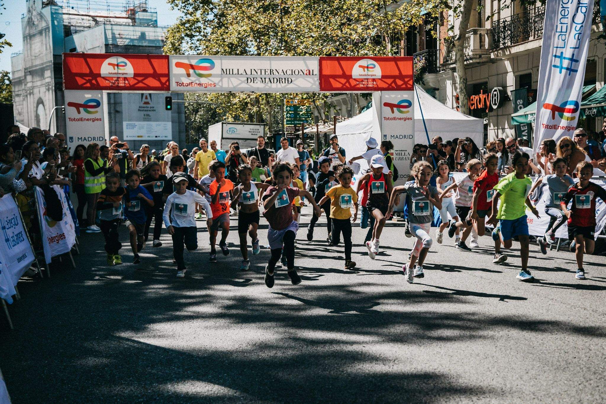 Las mejores fotos de las carreras infantiles en la TotalEnergies Milla Internacional de Madrid 2023. (60)