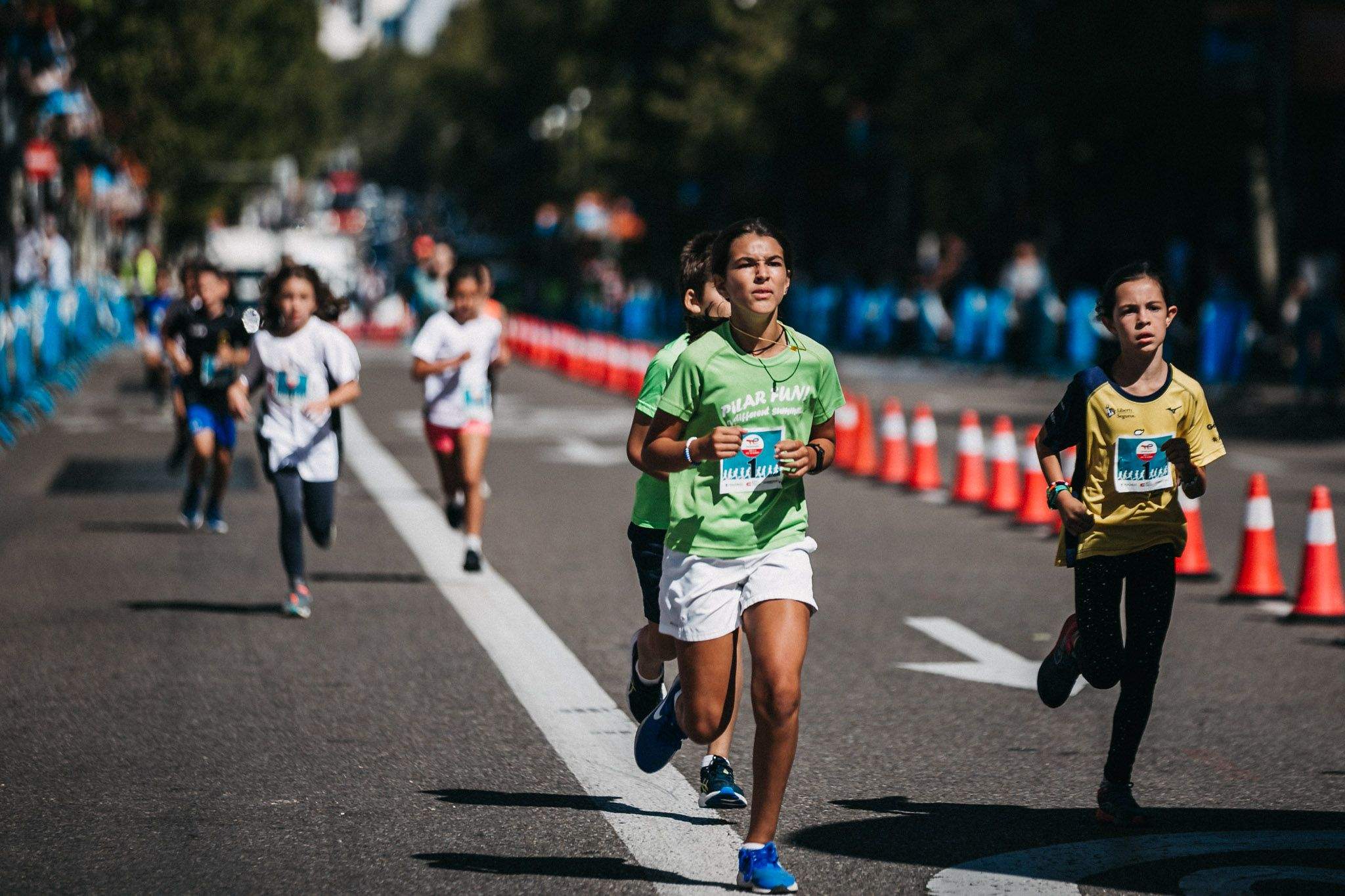 Las mejores fotos de las carreras infantiles en la TotalEnergies Milla Internacional de Madrid 2023. (76)
