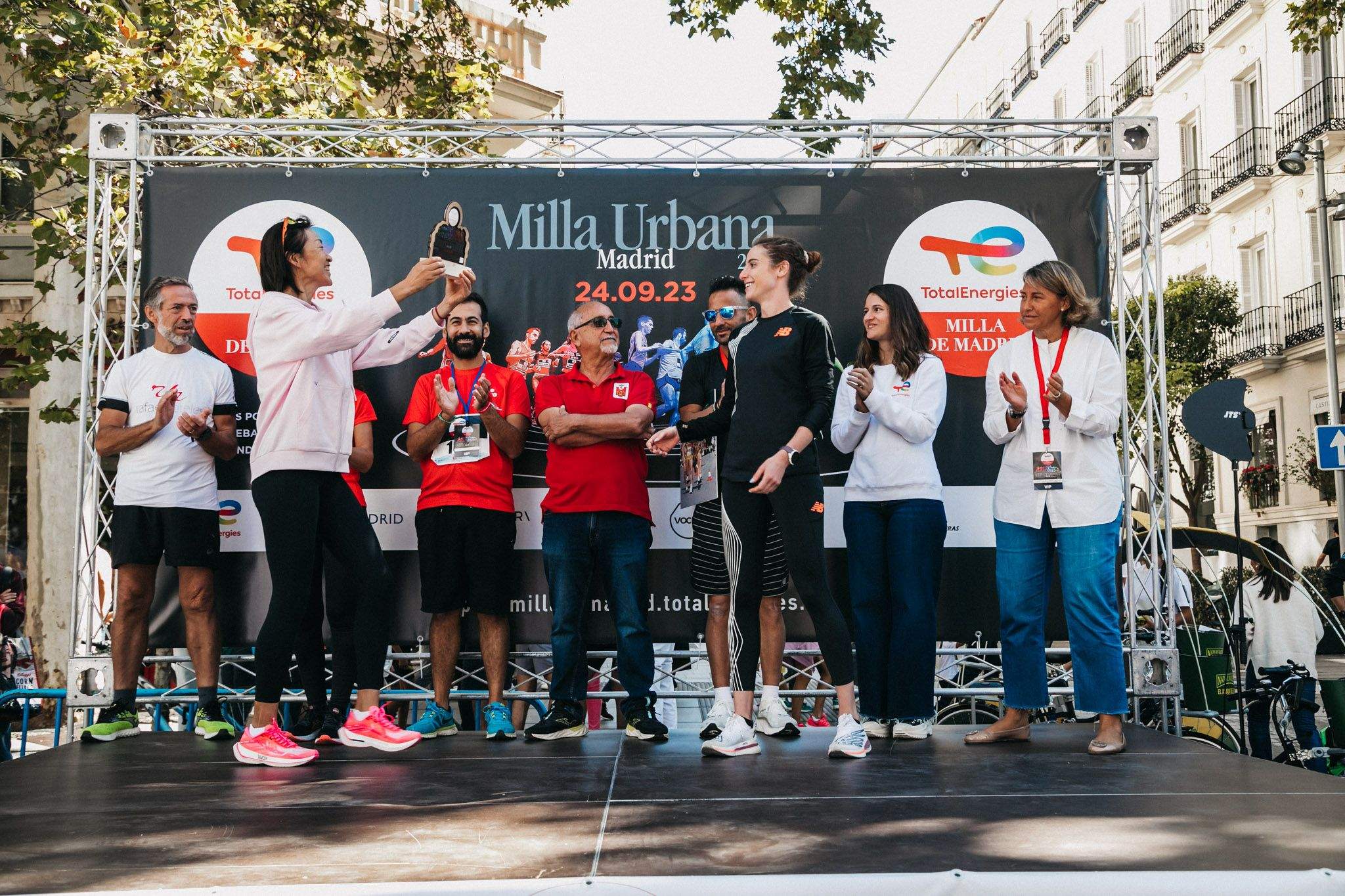 Las mejores fotos de la premiación en la TotalEnergies Milla Internacional de Madrid 2023. (19)