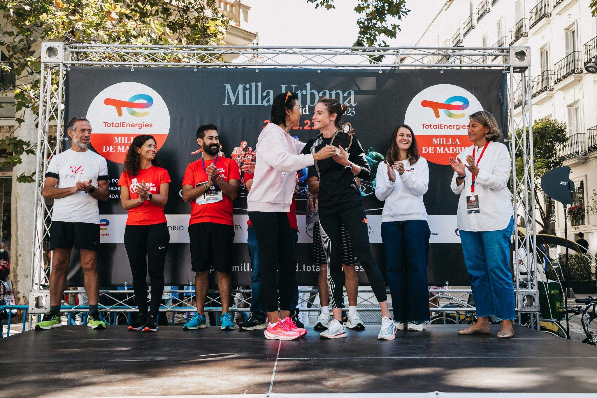 Las mejores fotos de la premiación en la TotalEnergies Milla Internacional de Madrid 2023. (20)