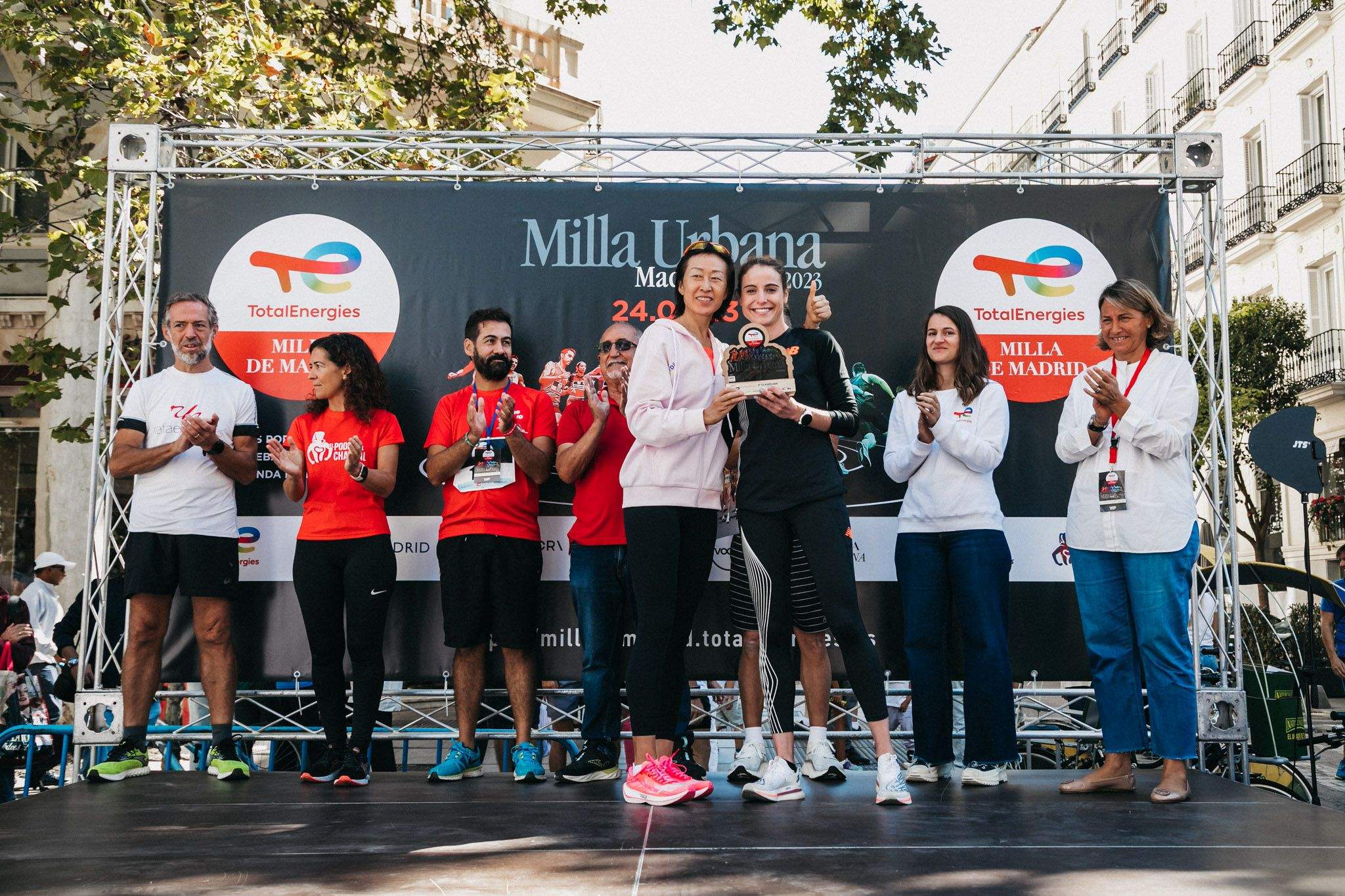 Las mejores fotos de la premiación en la TotalEnergies Milla Internacional de Madrid 2023. (21)