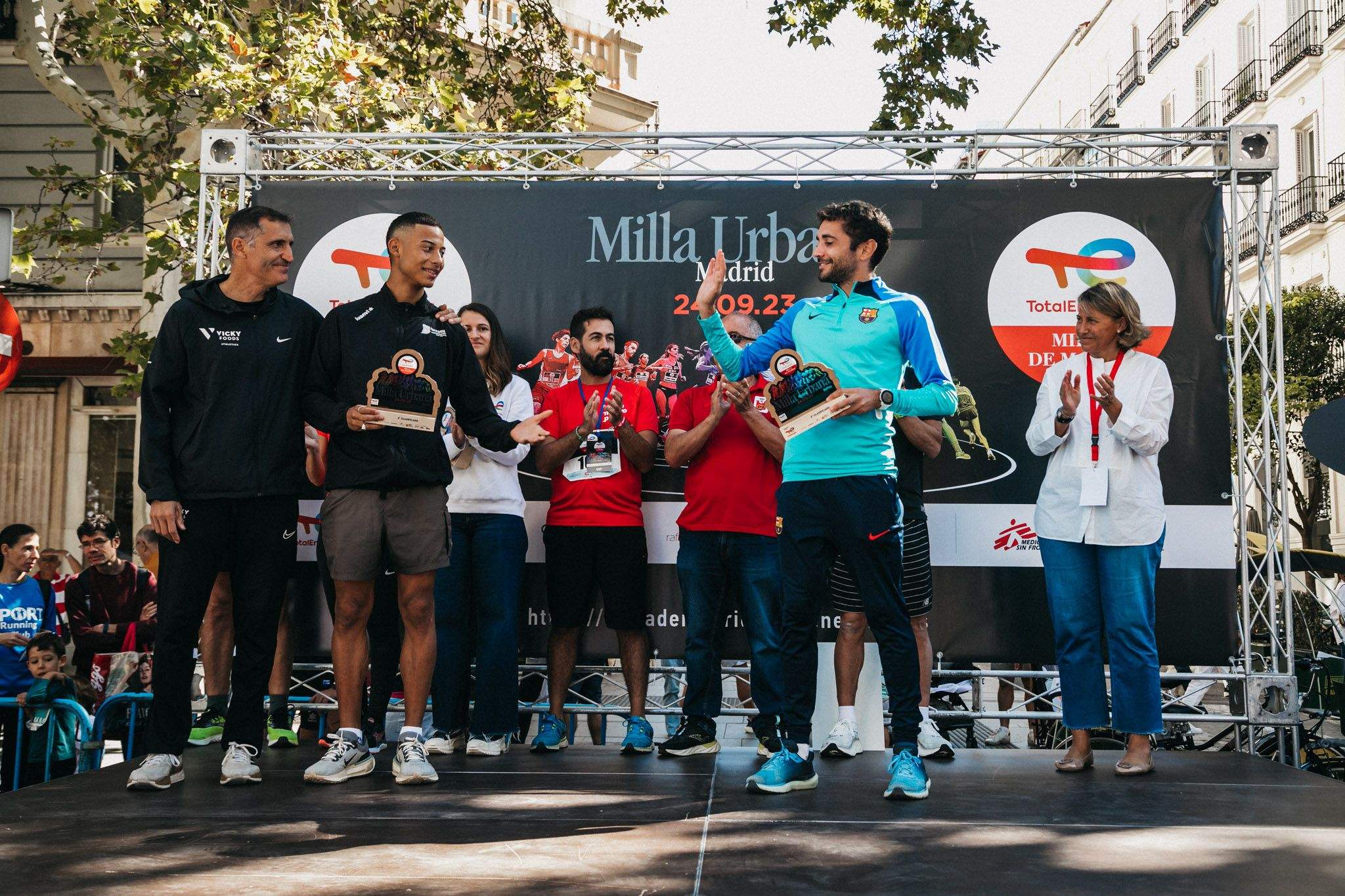 Las mejores fotos de la premiación en la TotalEnergies Milla Internacional de Madrid 2023. (35)
