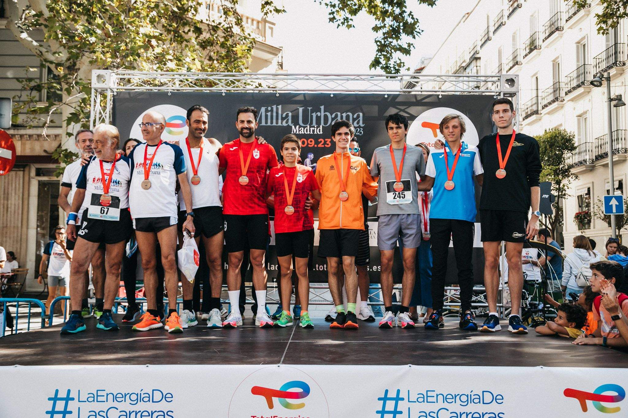 Las mejores fotos de la premiación en la TotalEnergies Milla Internacional de Madrid 2023. (74)