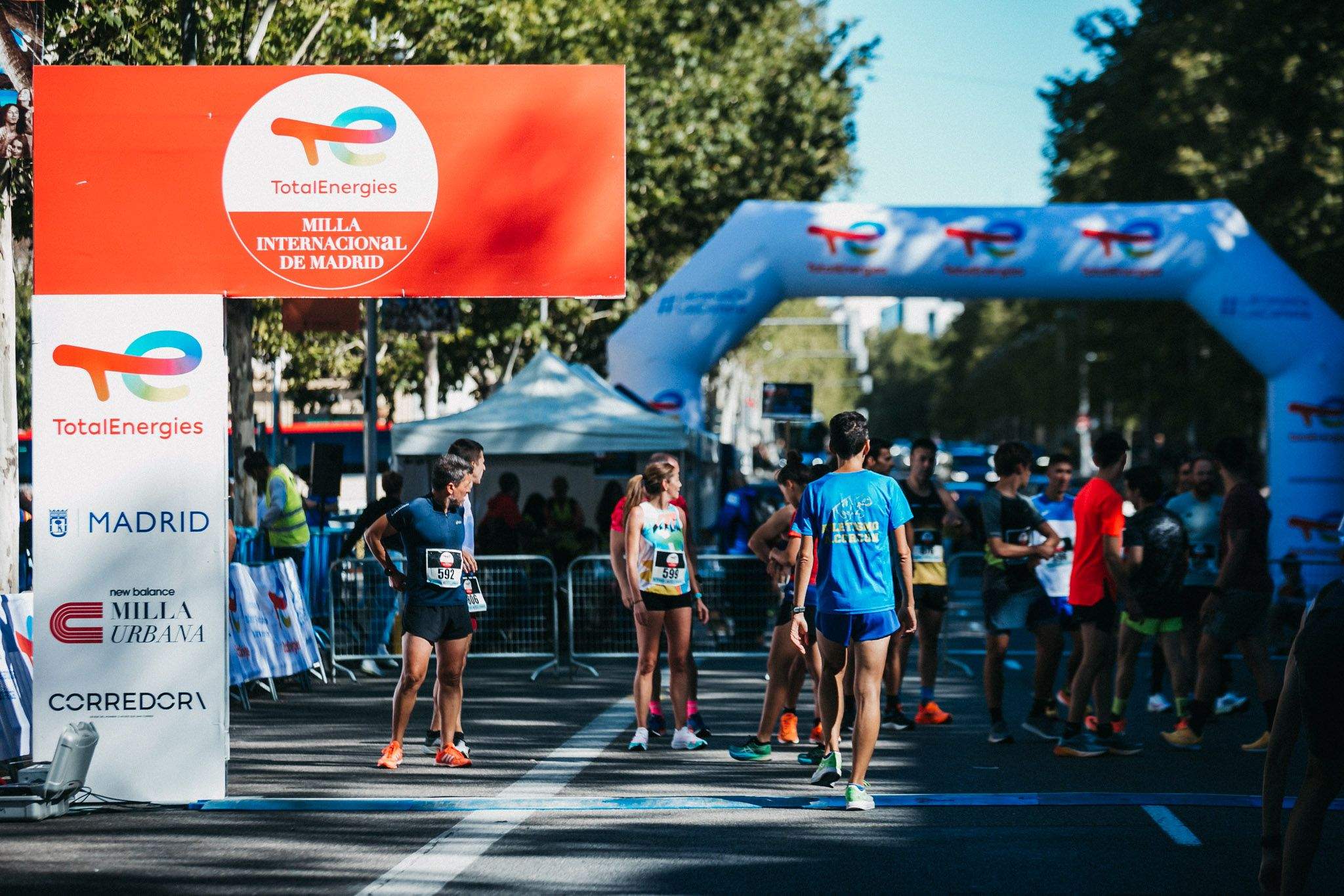 Las mejores fotos de las carreras populares en la TotalEnergies Milla de Madrid 2023. (107)