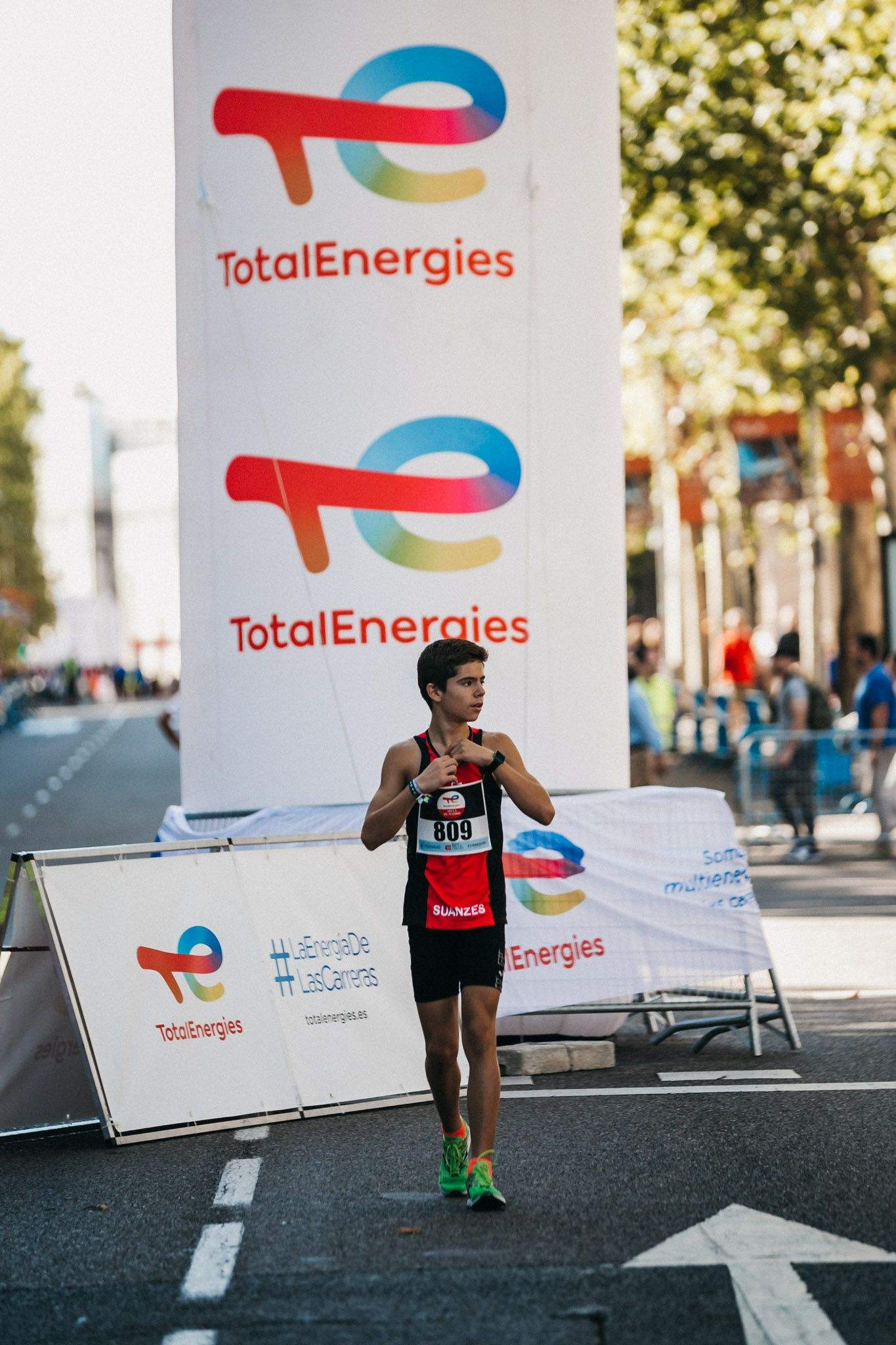 Las mejores fotos de las carreras populares en la TotalEnergies Milla de Madrid 2023. (150)