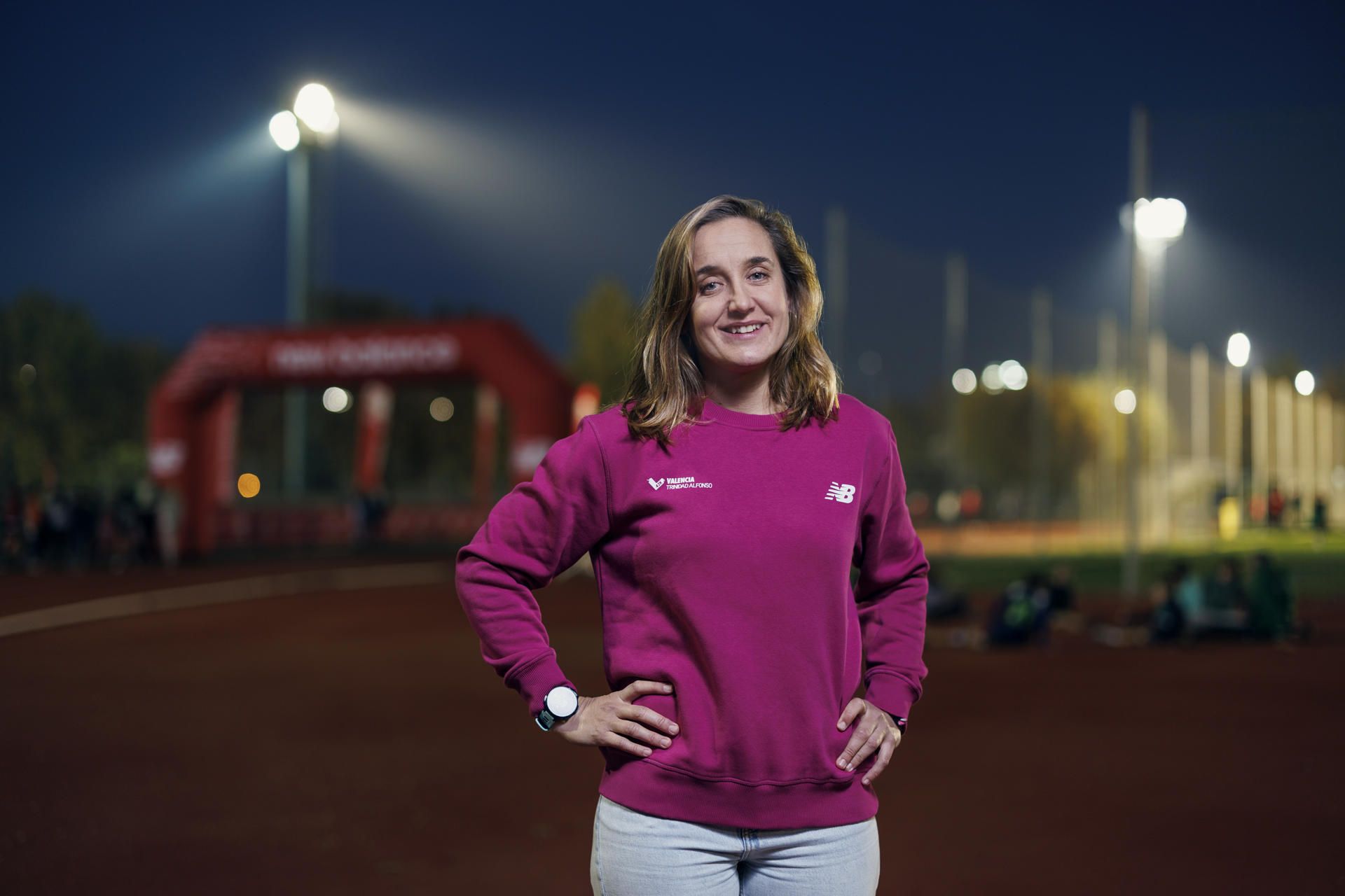 Blanca Iribas es la responsable de diseñar el recorrido del Maratón de Valencia. JAIME DE DIEGO Blanca Iribas es la responsable de diseñar el recorrido del Maratón de Valencia. JAIME DE DIEGO