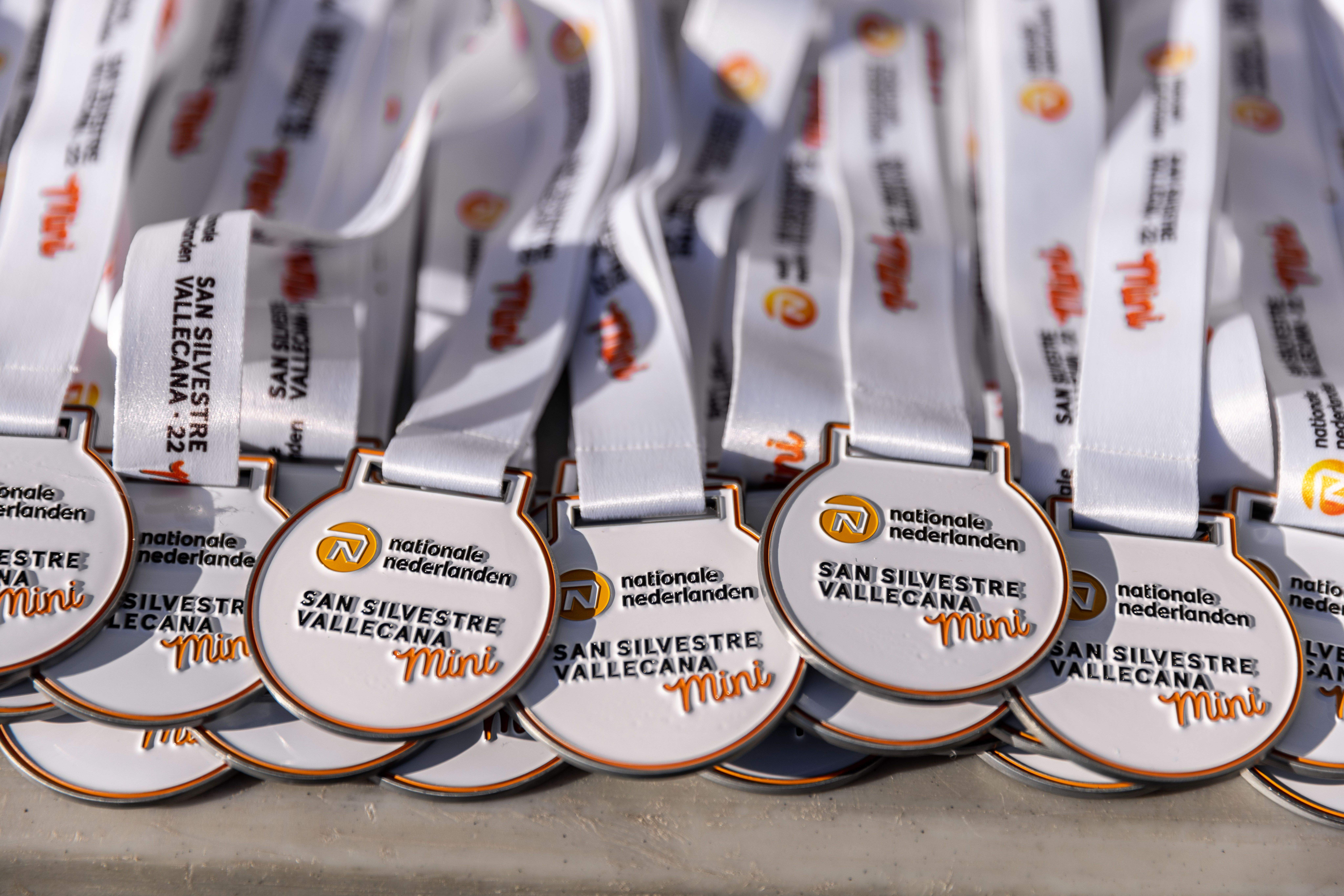 Esta es una de las recompensas que reciben los participantes en La Vallecana Mini. LAST LAP