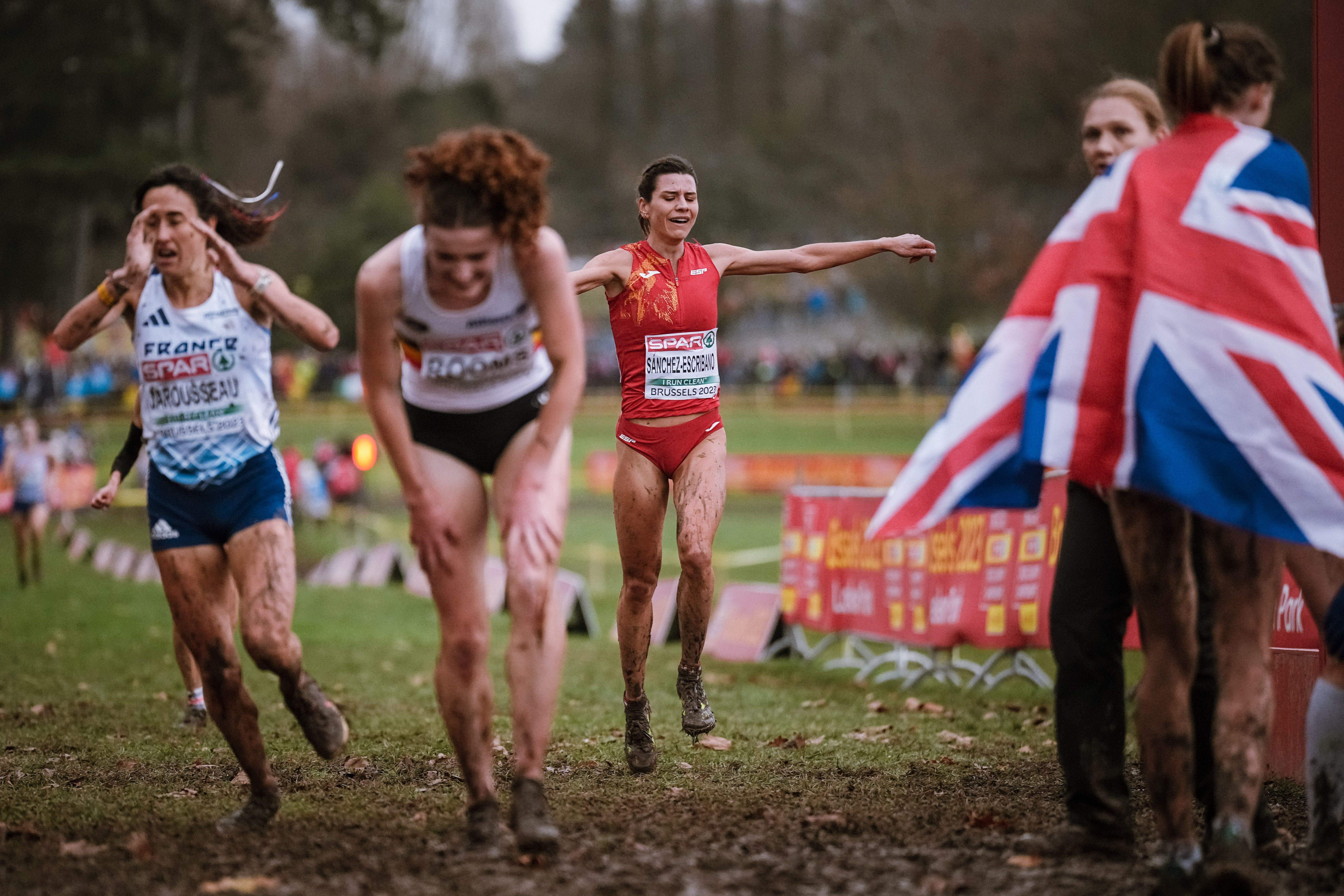 Irene Sánchez Escribano firmó su mejor resultado histórico en el Campeonato de Europa de Cross siendo octava. SPORTMEDIA.
