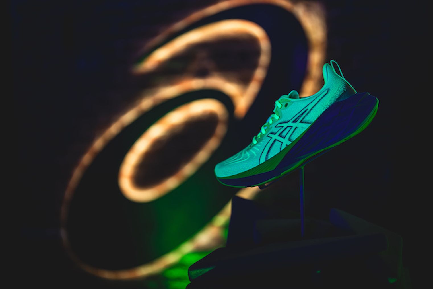 Una imagen de las ASICS Novablast 4 en el evento de presentación en Madrid. (Foto: VSM PHOTOEVENTS) Una imagen de las ASICS Novablast 4 en el evento de presentación en Madrid. (Foto: VSM PHOTOEVENTS)