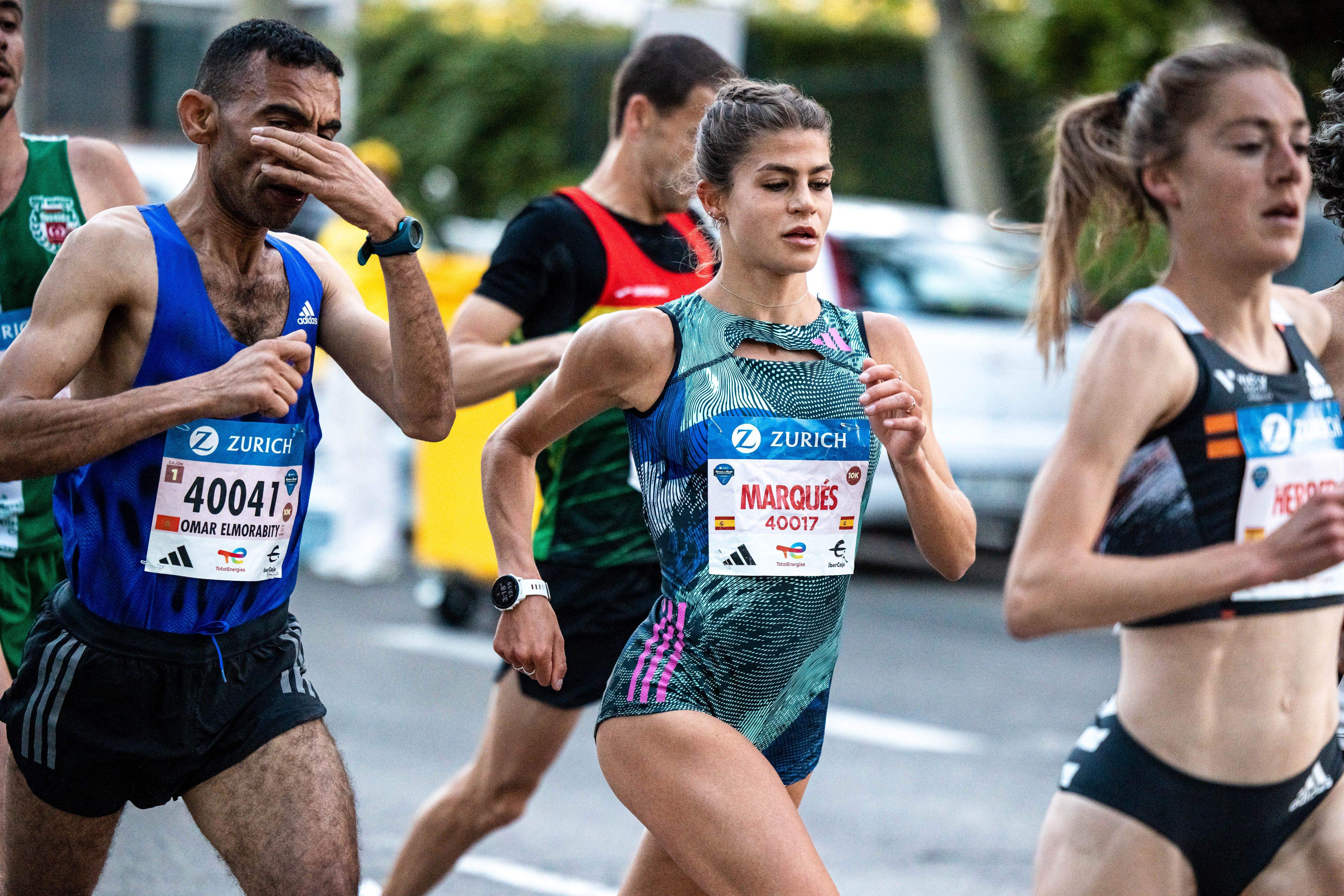 Águeda Marqués en el 10K del RnR Running Series Madrid 2023, donde consiguió su mejor marca en la distancia. SPORTMEDIA. Águeda Marqués en el 10K del RnR Running Series Madrid 2023, donde consiguió su mejor marca en la distancia. SPORTMEDIA.