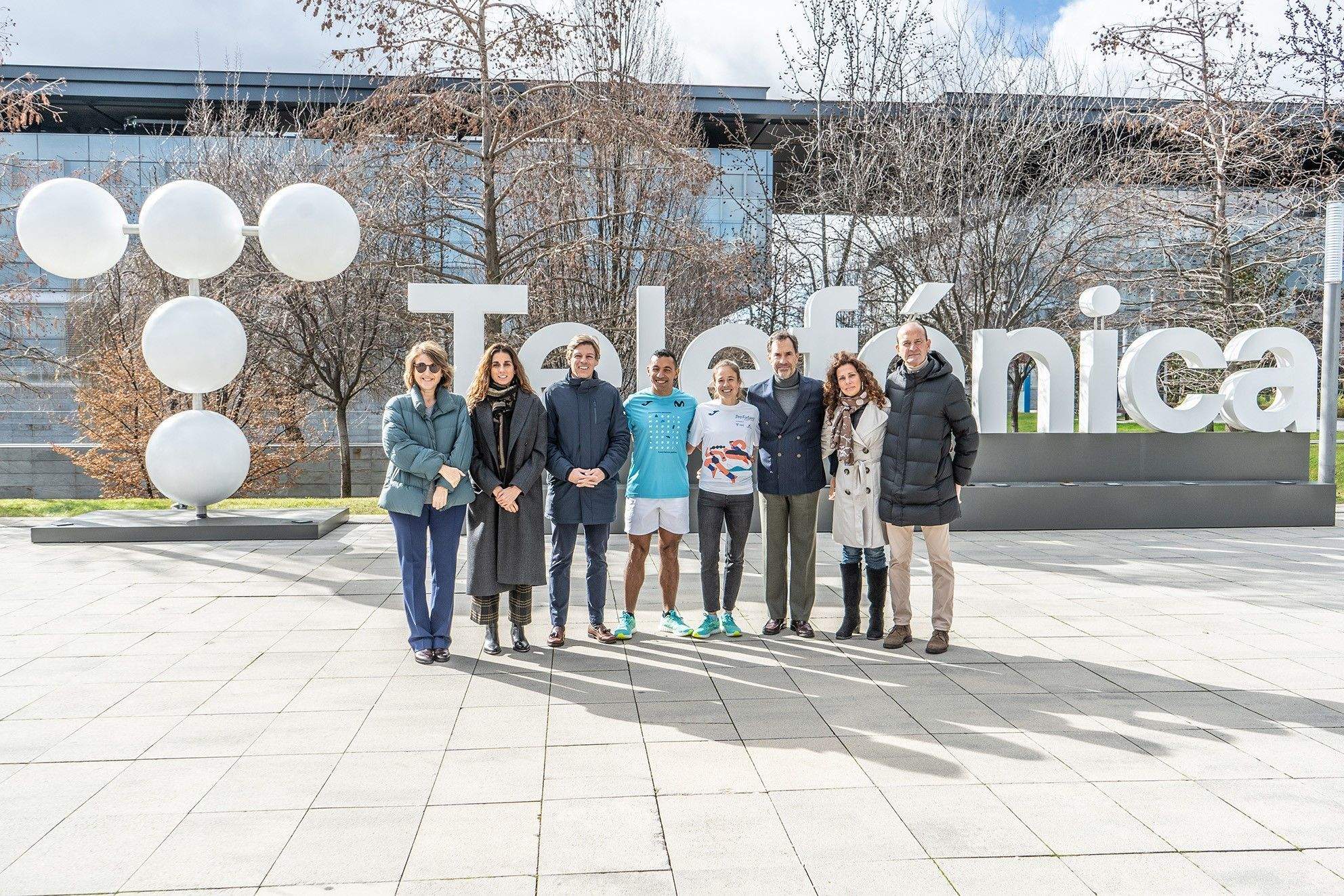 Una imagen de la presentación de la camiseta oficial del Movistar Madrid Medio Maratón 2024. Una imagen de la presentación de la camiseta oficial del Movistar Madrid Medio Maratón 2024.