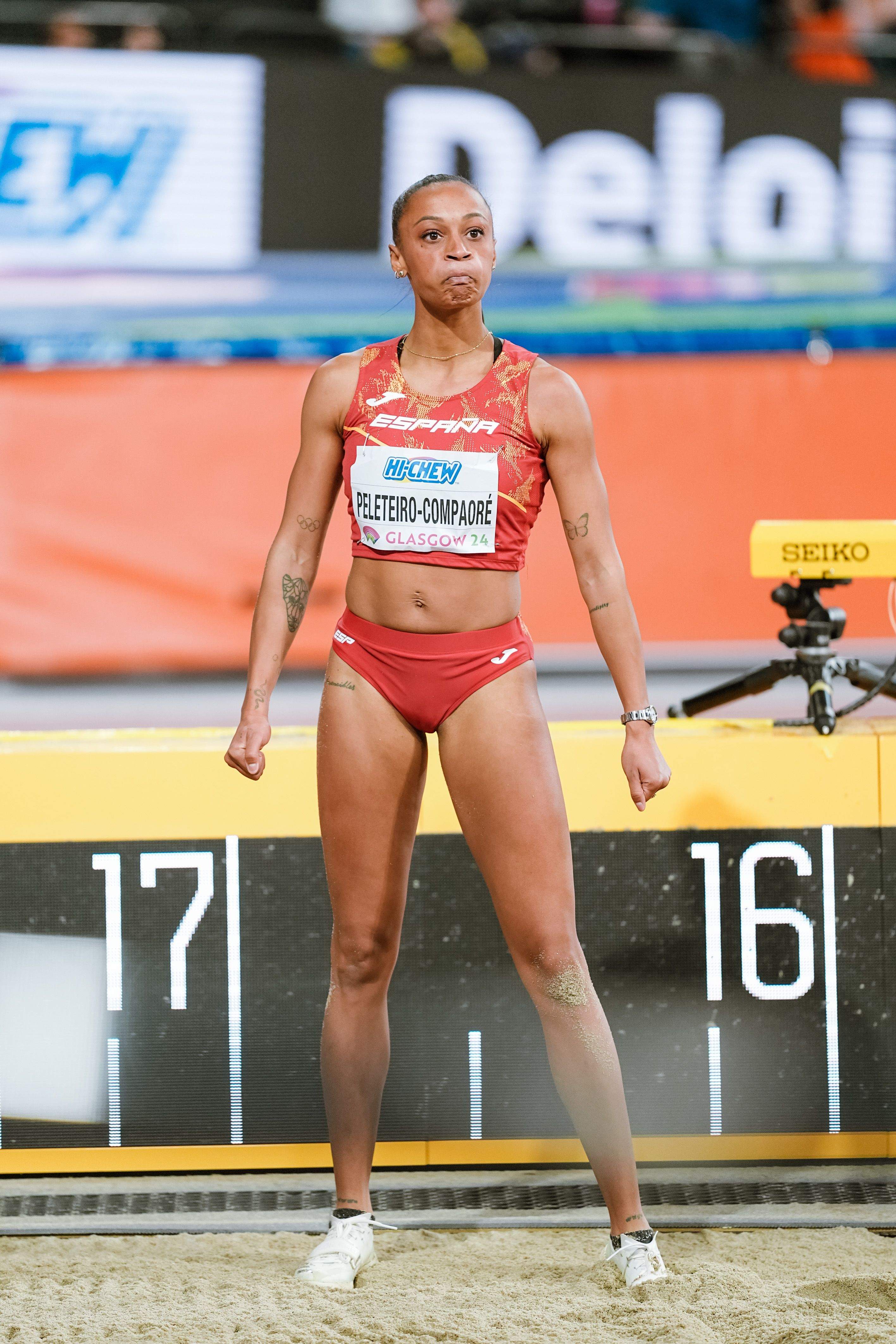 Las mejores fotos de la medalla de bronce de Ana Peleteiro en el Mundial de Glasgow. 110821sm908504