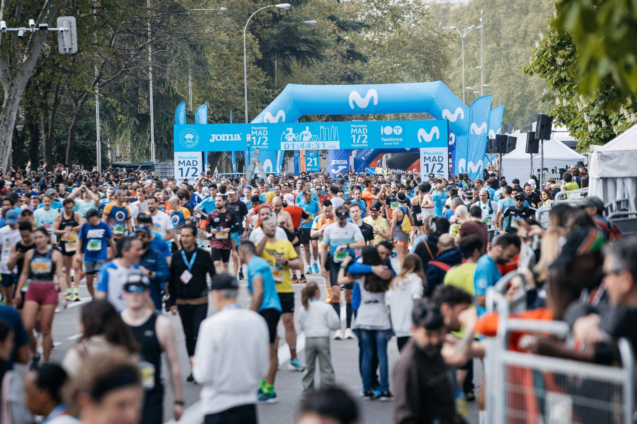 Las mejores fotos del Movistar Madrid Medio Maratón 2024. 37
