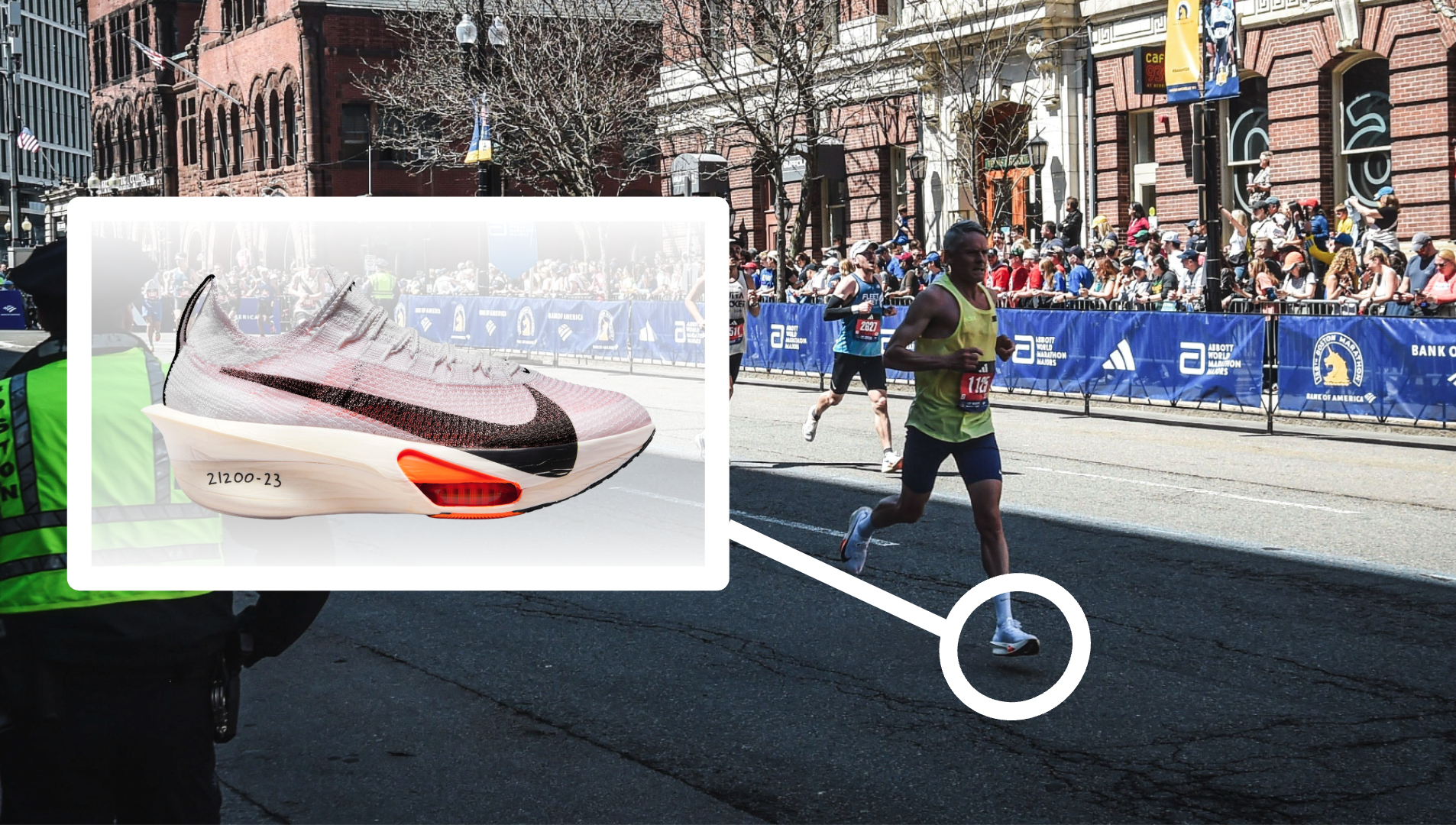 El Maratón de Boston con las Nike Alphafly 3