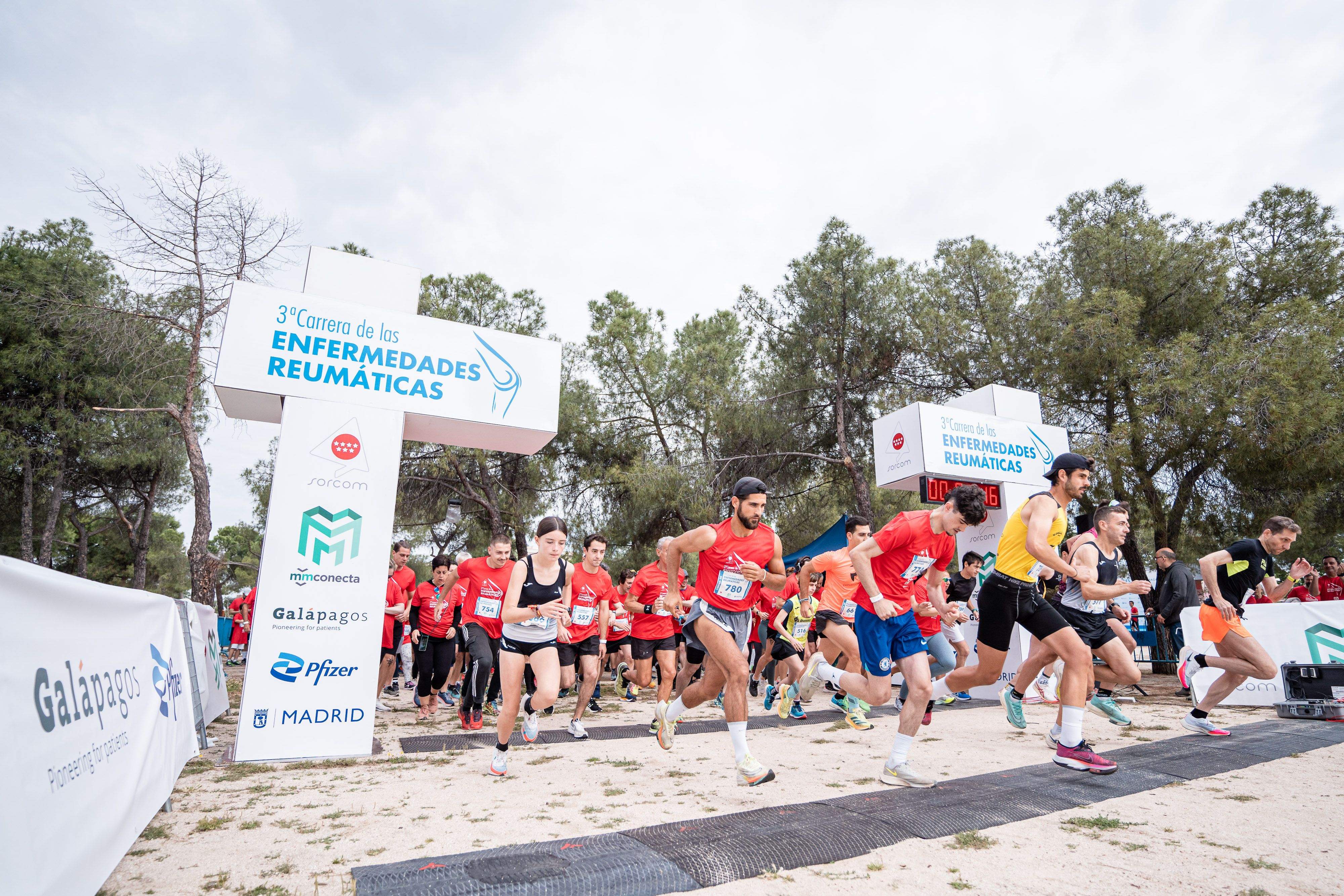 Salida de la pasada edición de la Carrera Solidaria de las Enfermedades Reumáticas. Salida de la pasada edición de la Carrera Solidaria de las Enfermedades Reumáticas.