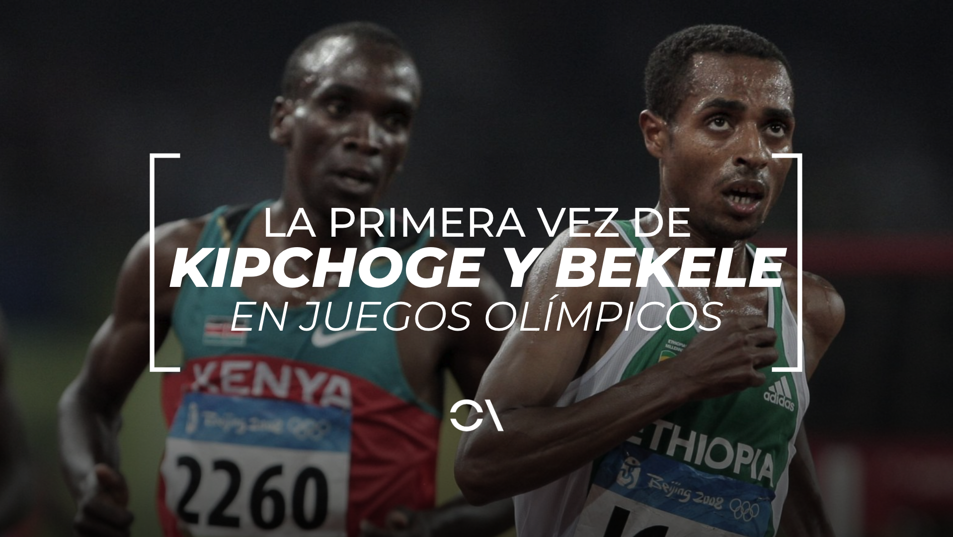 La primera vez de Kipchoge y Bekele en los Juegos Olímpicos. La primera vez de Kipchoge y Bekele en los Juegos Olímpicos.