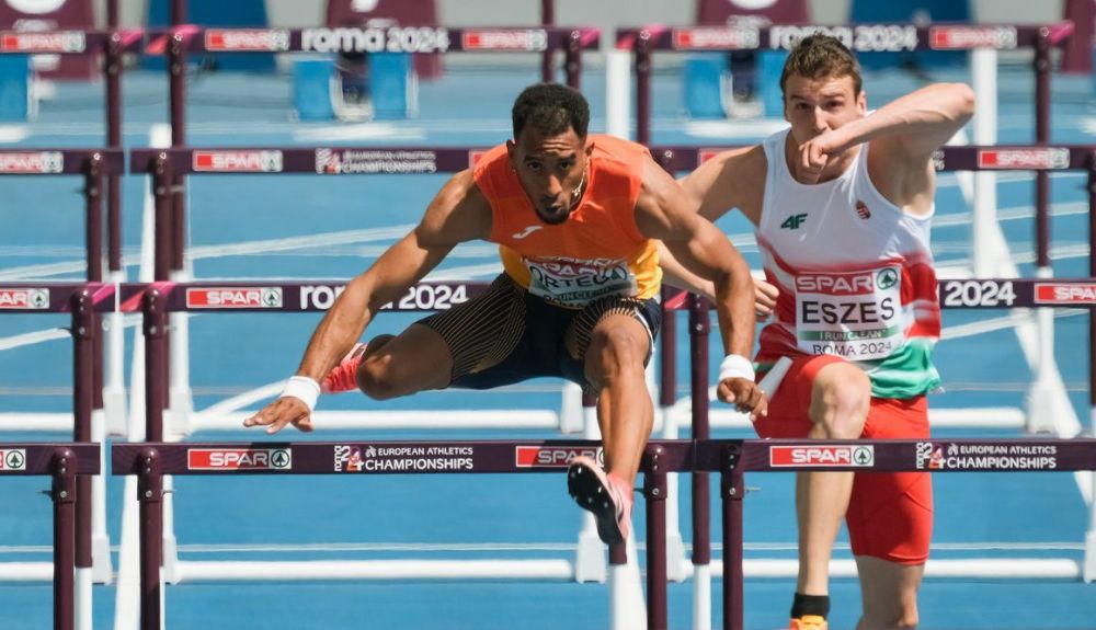 Orlando Ortega ha superado la primera ronda de los 110 vallas en el Europeo de Roma