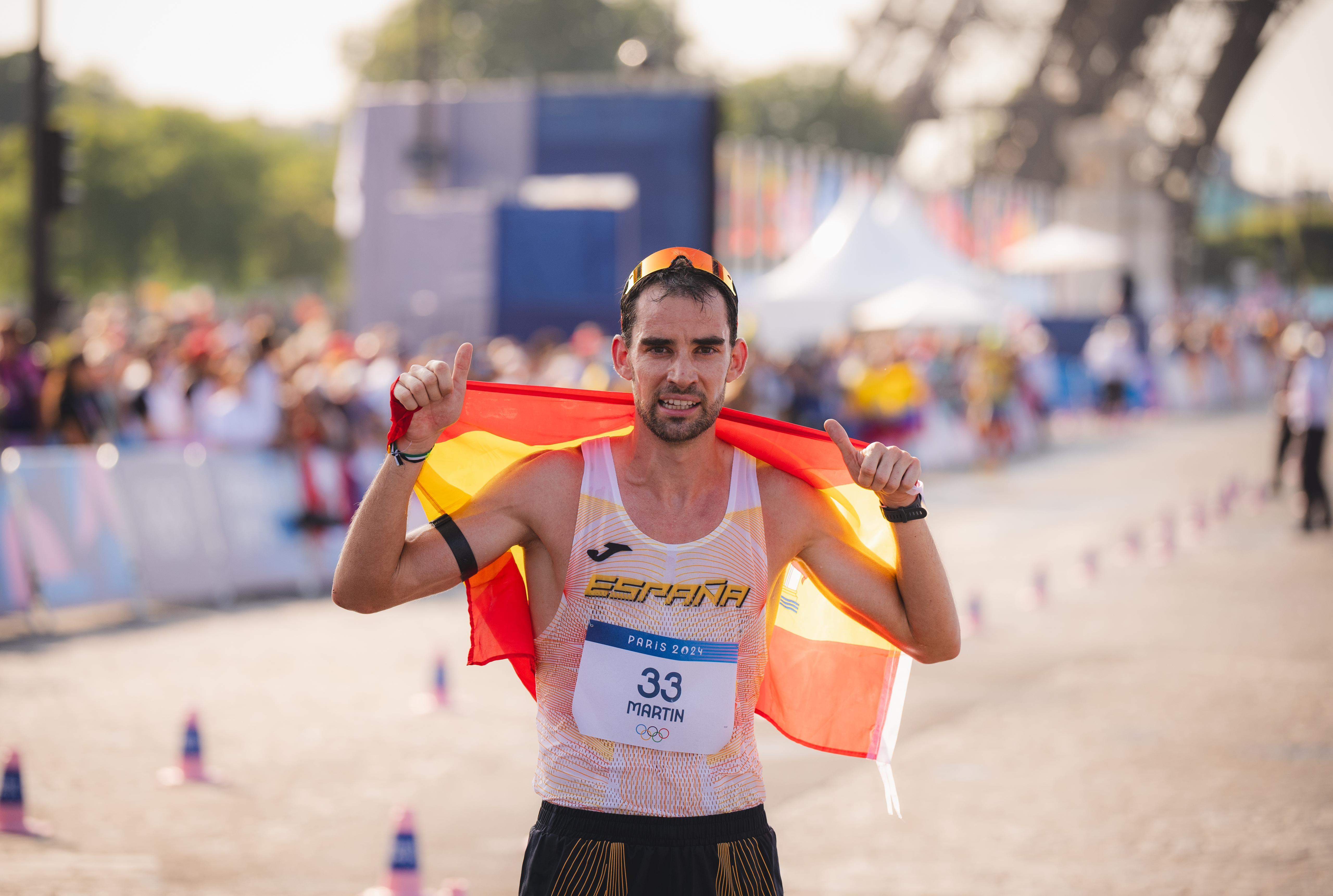 Ávaro Martín ha logrado la medalla de bronce en los 20 kilómetros marcha de los Juegos Olímpicos de París. VSM PHOTOEVENTS. Ávaro Martín ha logrado la medalla de bronce en los 20 kilómetros marcha de los Juegos Olímpicos de París. VSM PHOTOEVENTS.