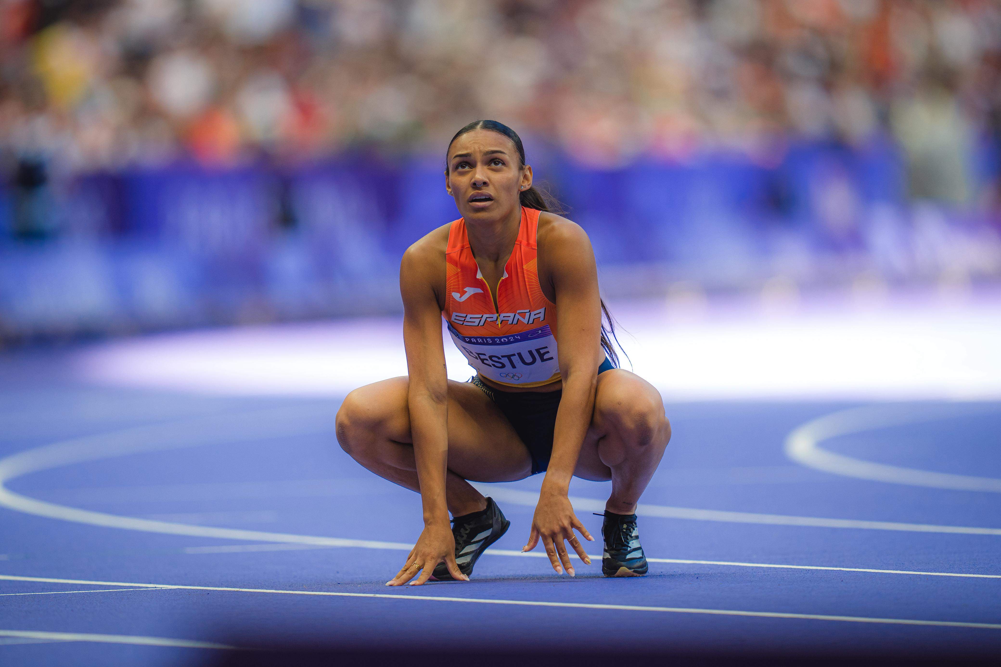 Tras su eliminación en los 200 metros toca mirar al futuro y centrarse en el relevo 4 x 100. Foto: vsmphotoevents