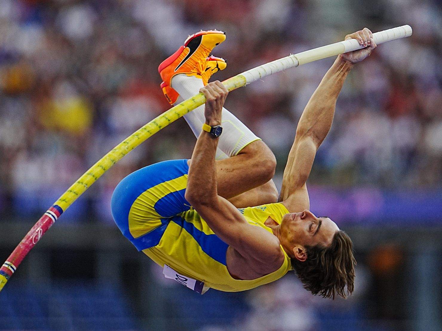 Mondo Duplantis es la estrella más brillante del atletismo en los Juegos Olímpicos de París / Foto: Christel Saneh para World Athletics