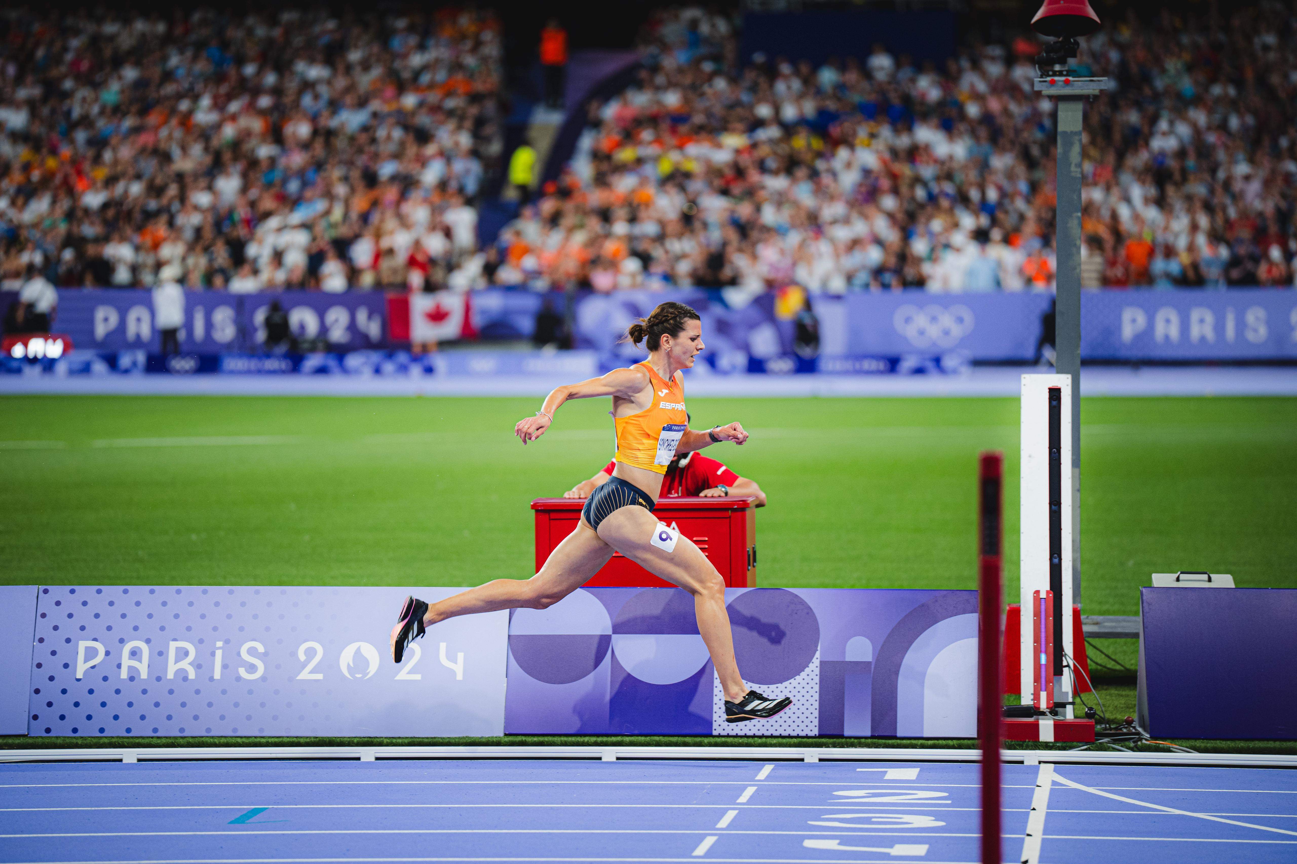 Irene Sánchez-Escribano en la final de los Juegos Olímpicos de París 2024. VSM PHOTOEVENTS.