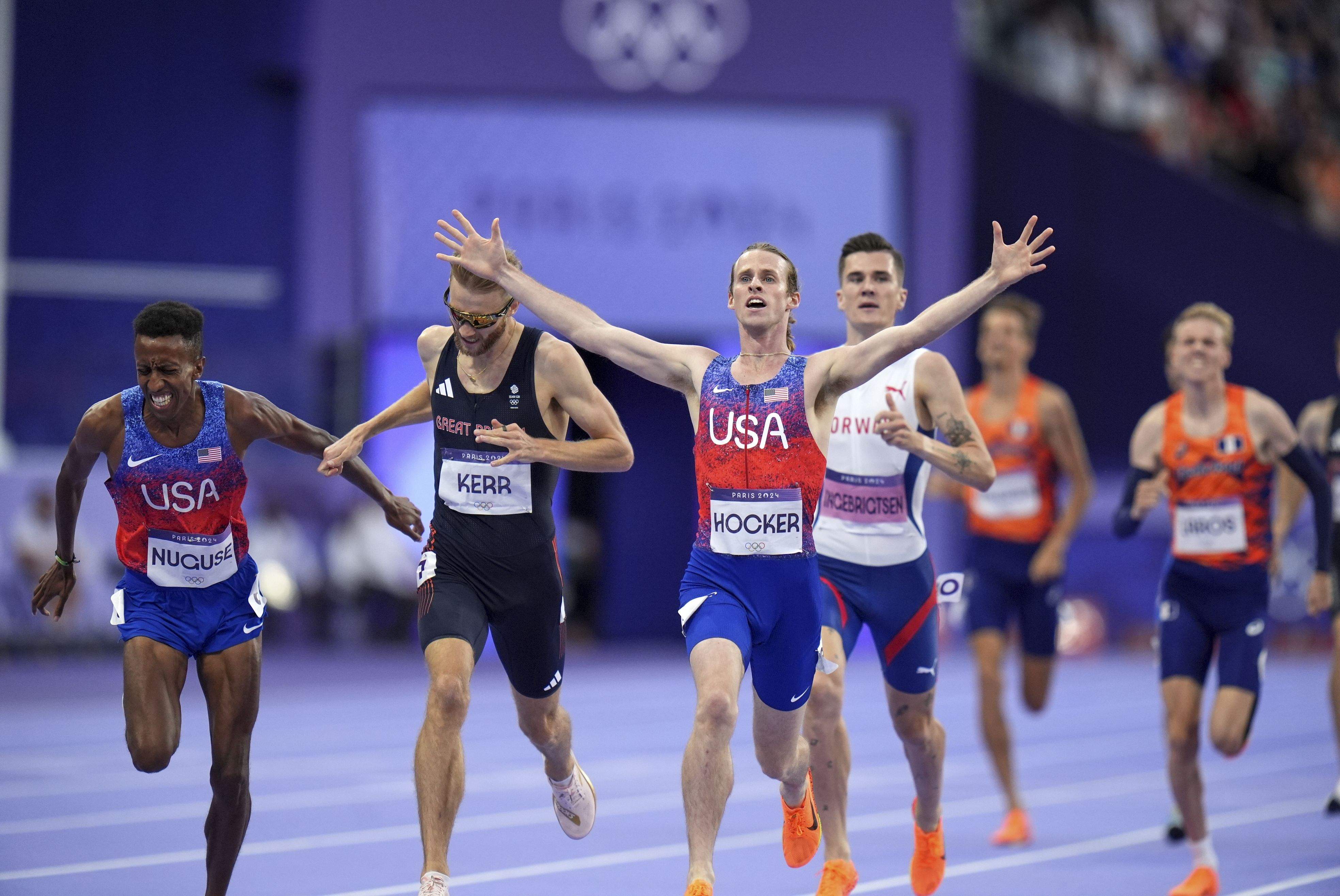 Cole Hocker dominó los 1500 metros en una de las mejores finales de la historia de los Juegos Olímpicos / Dan Vernon para World Athletics
