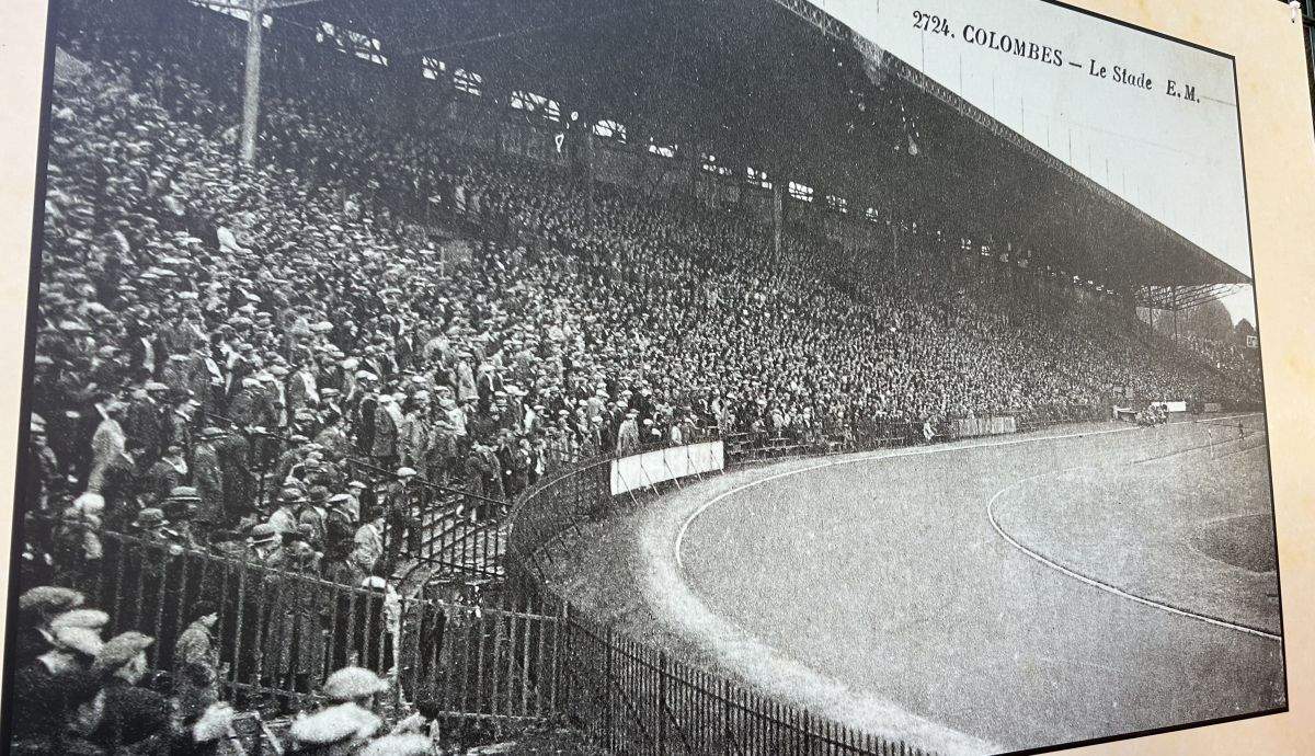 Una imagen del viejo estadio de Colombes, fotografiada por Miguel Calvo