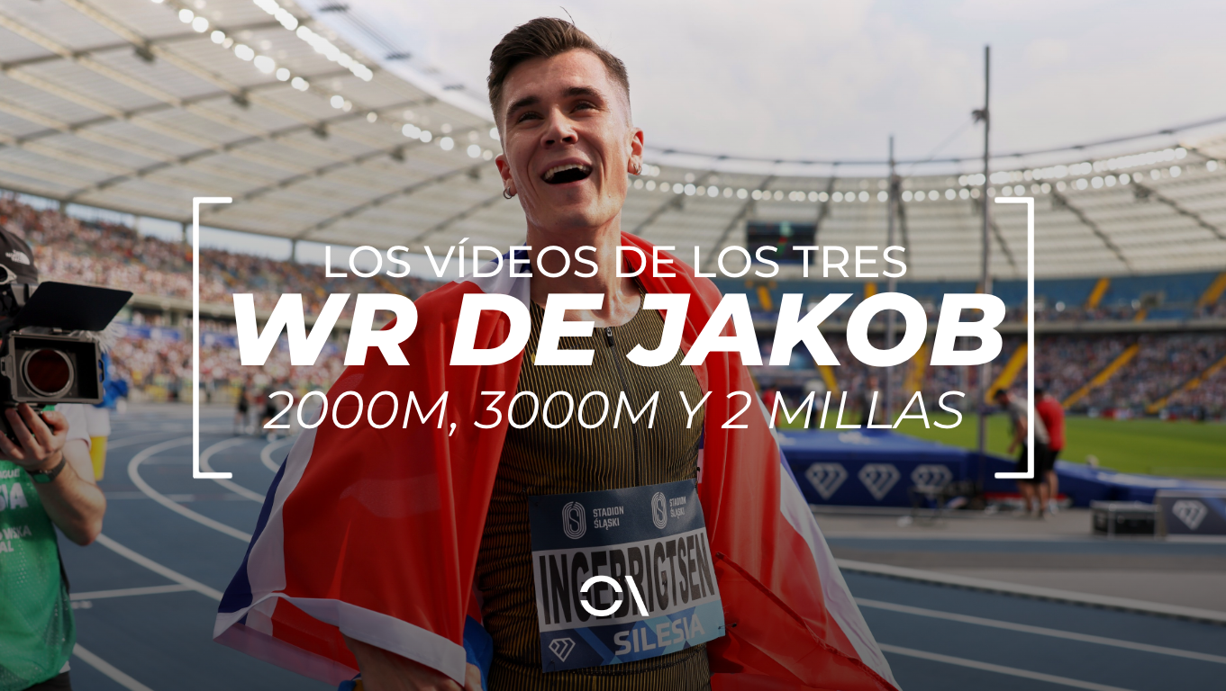 Un repaso en vídeo de los tres récords del mundo de Jakob Ingebrigtsen.