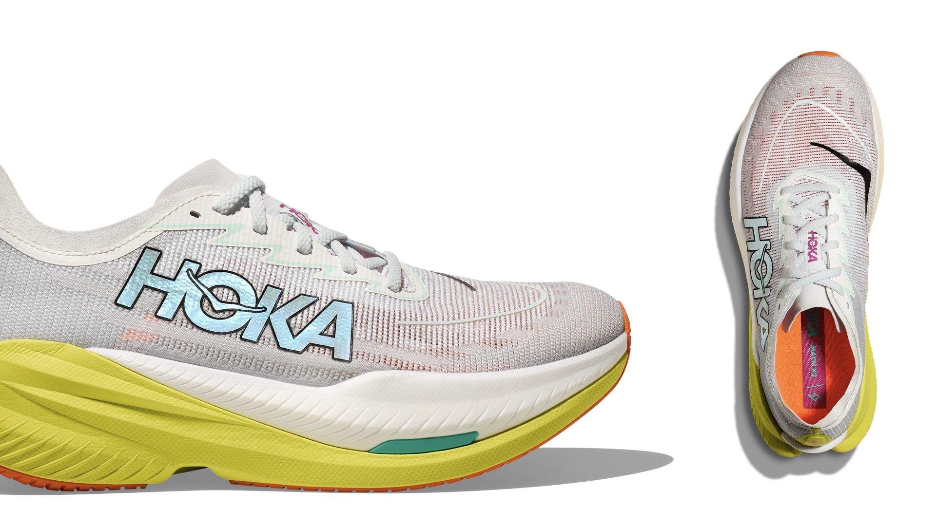 Así son las nuevas Mach X 2 de Hoka. Así son las nuevas Mach X 2 de Hoka.