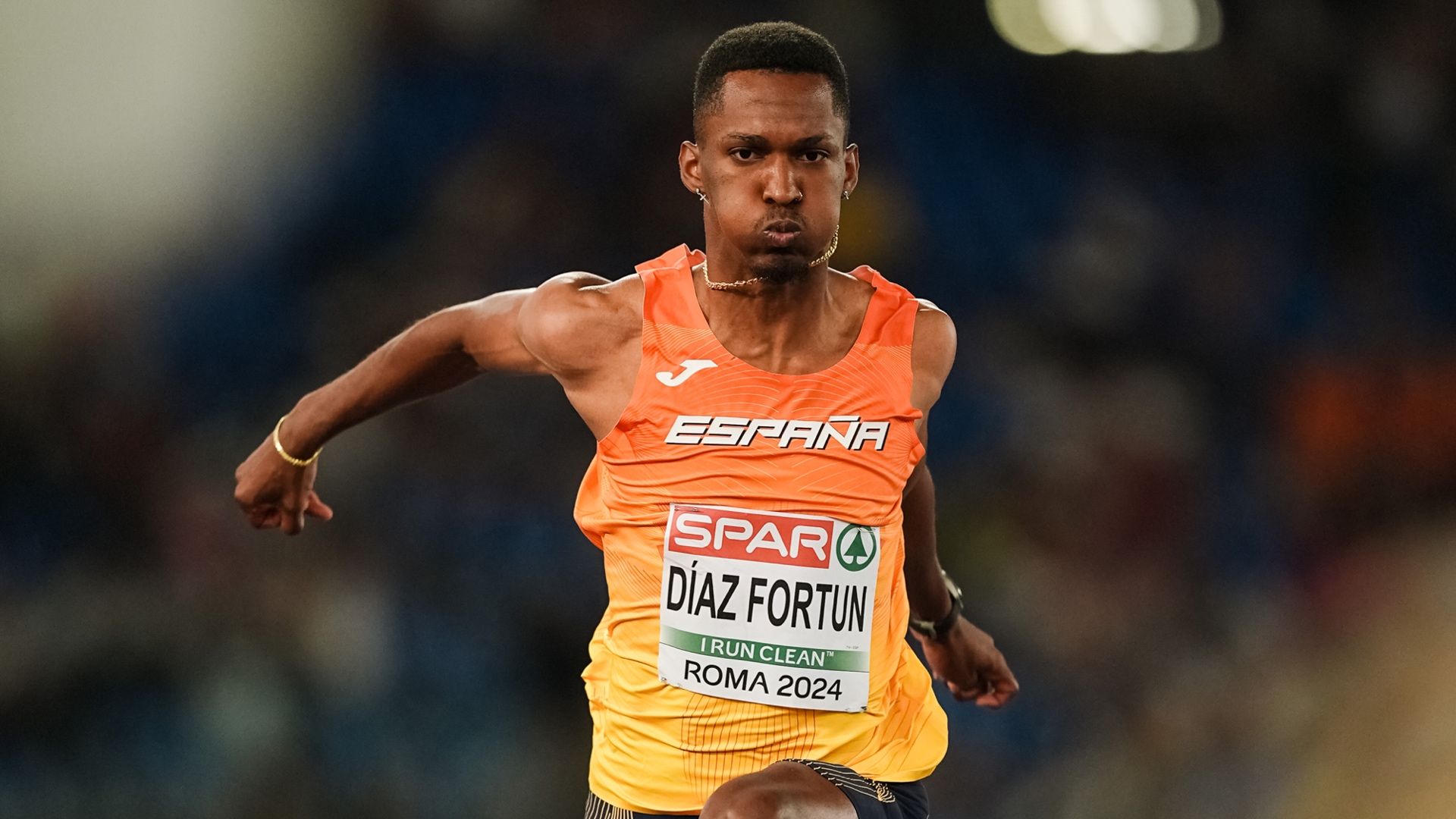 Jordan Díaz en el Europeo de Roma, donde logró un registro de 18.18 metros que le colocó como tercer triplista de todos los tiempos. SPORTMEDIA. Jordan Díaz en el Europeo de Roma, donde logró un registro de 18.18 metros que le colocó como tercer triplista de todos los tiempos. SPORTMEDIA.