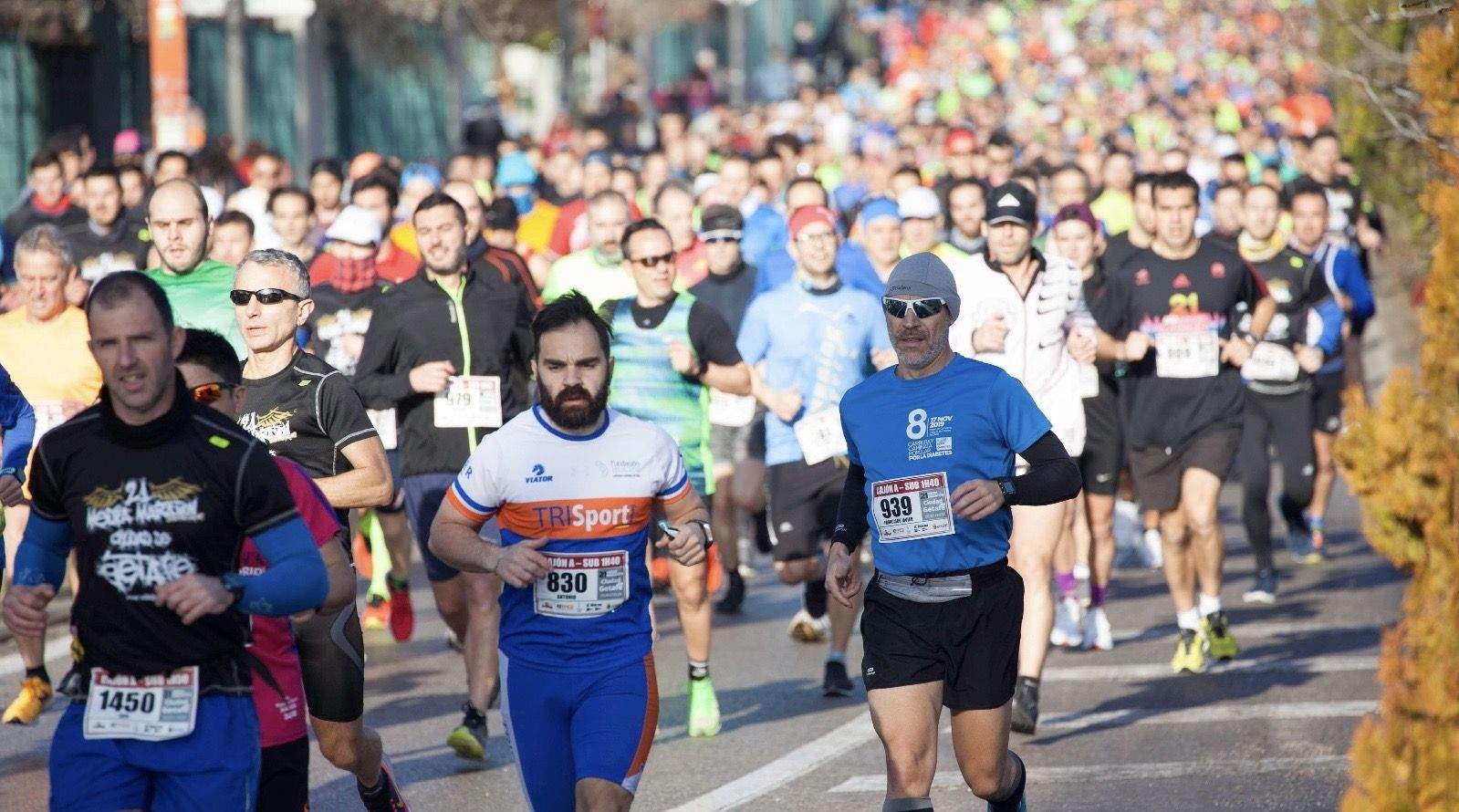 El Medio Maratón Ciudad de Getafe es una de las pruebas más populosas y veloces de la Comunidad de Madrid. 