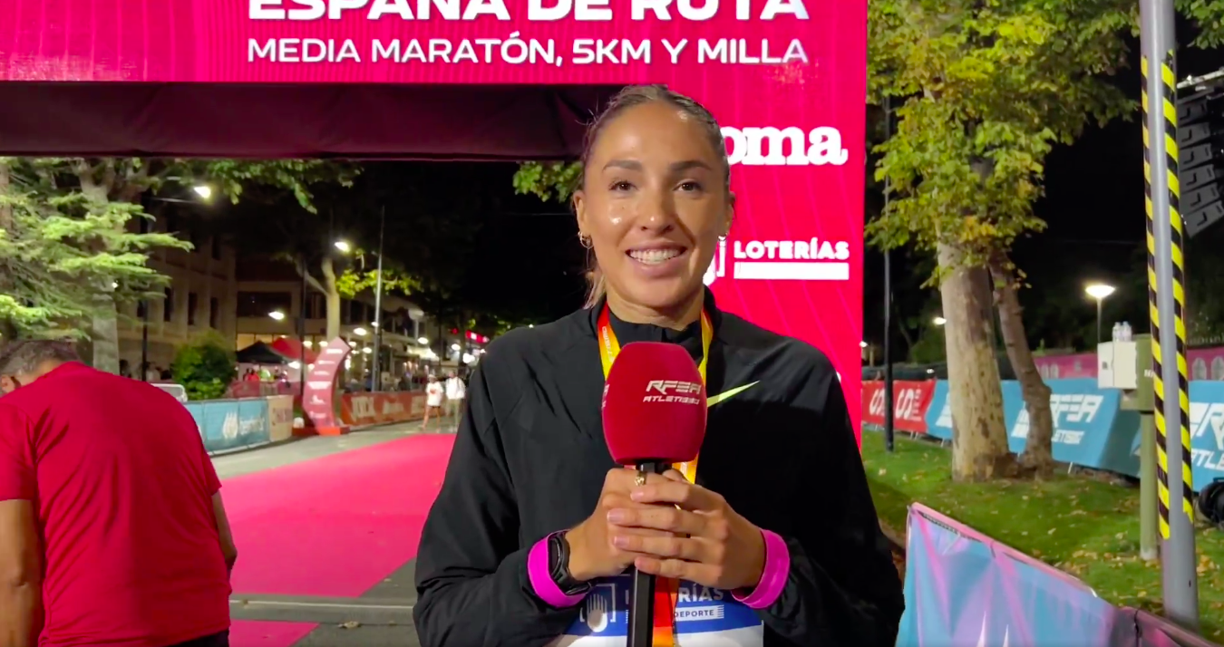 Lucía Rodríguez se ha proclamado campeona de España de 5K en Albacete. Lucía Rodríguez se ha proclamado campeona de España de 5K en Albacete.
