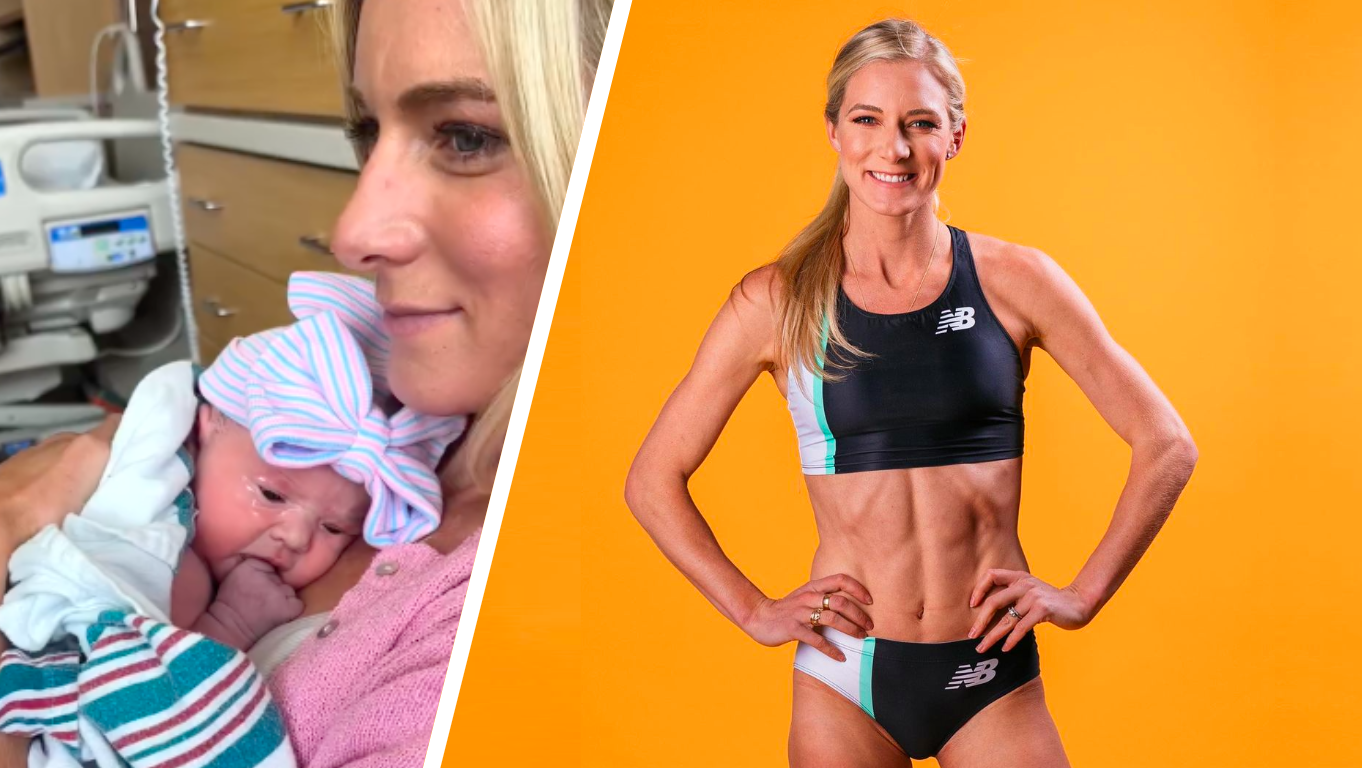 Emma Coburn ha sido madre a través de un vientre de alquiler. Emma Coburn ha sido madre a través de un vientre de alquiler.