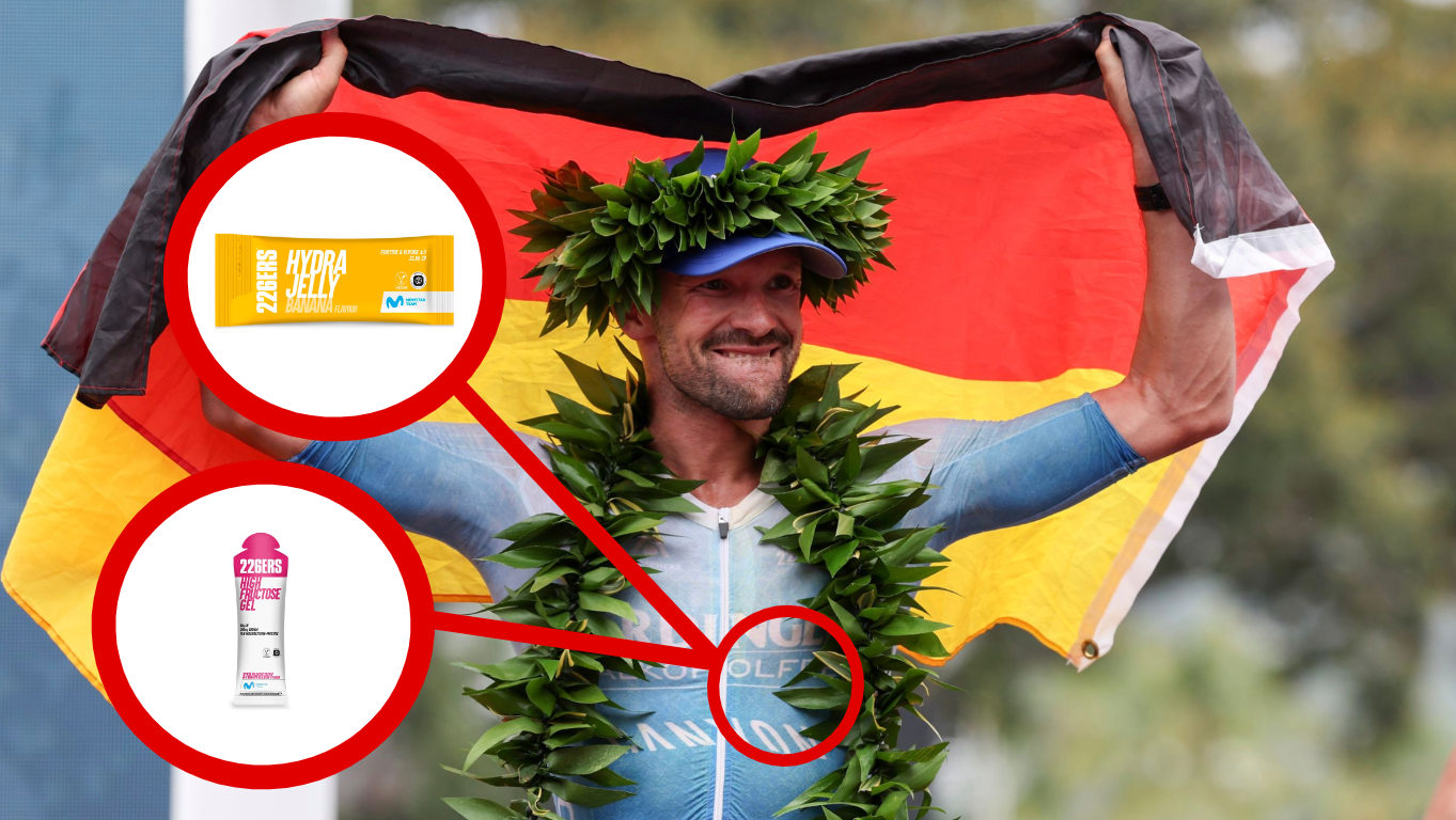 Así fue la estrategia nutricional de Patrick Lange, ganador del Ironman de Hawái 2024, para correr el maratón en 2h37.