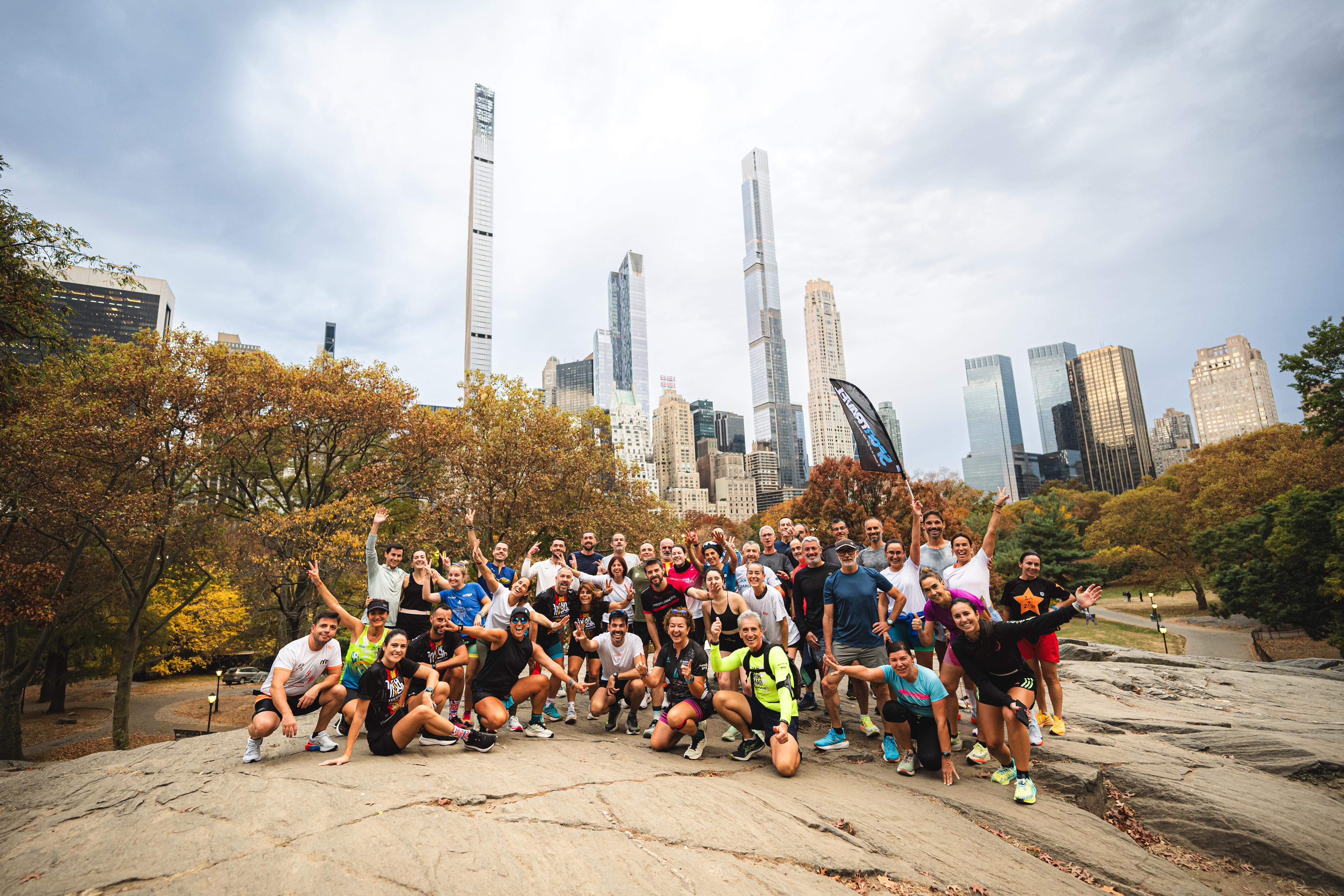La ciudad de Nueva York recibe a los corredores con sus mejores galas en el fin de semana de su maratón. VSM PHOTOEVENTS.