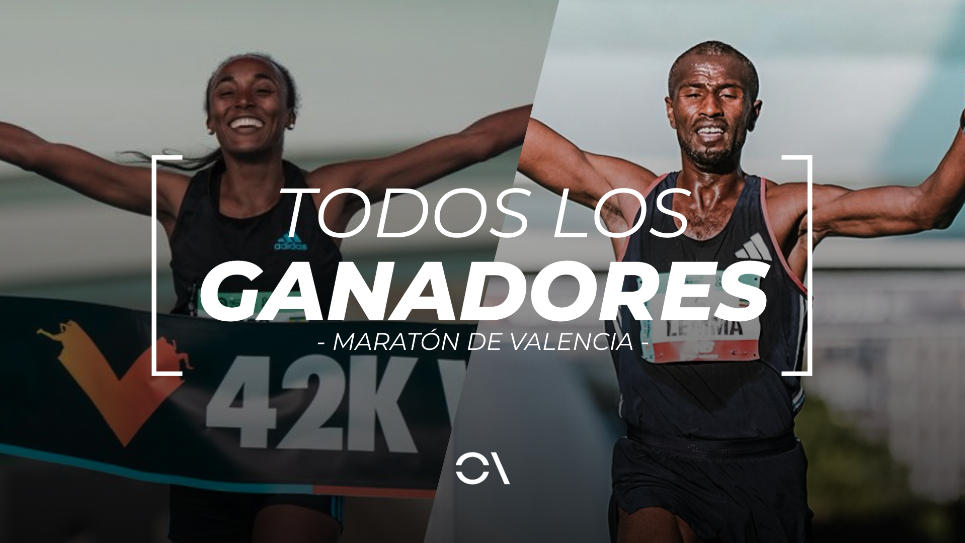 Todos los ganadores de la historia del Maratón de Valencia.