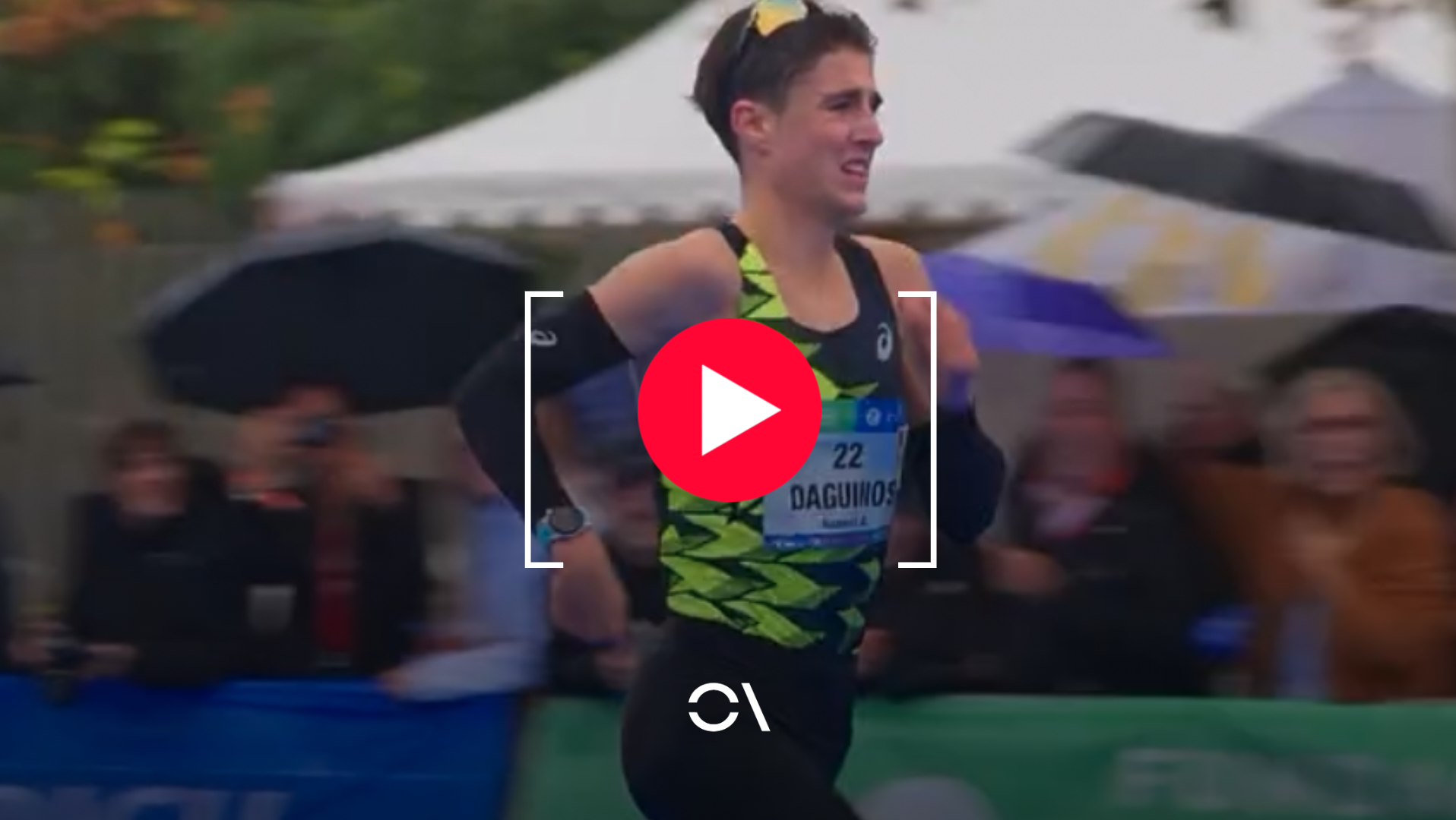 El francés Etienne Daguinos bate el récord de Europa de 10K.