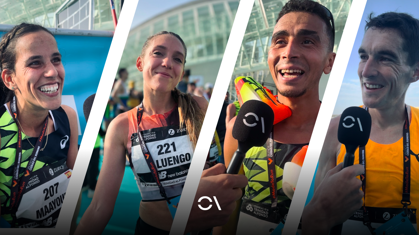 Maayouf, Luengo, Chakir y Mateo han sido los mejores españoles en el Maratón de Valencia 2024. Maayouf, Luengo, Chakir y Mateo han sido los mejores españoles en el Maratón de Valencia 2024.