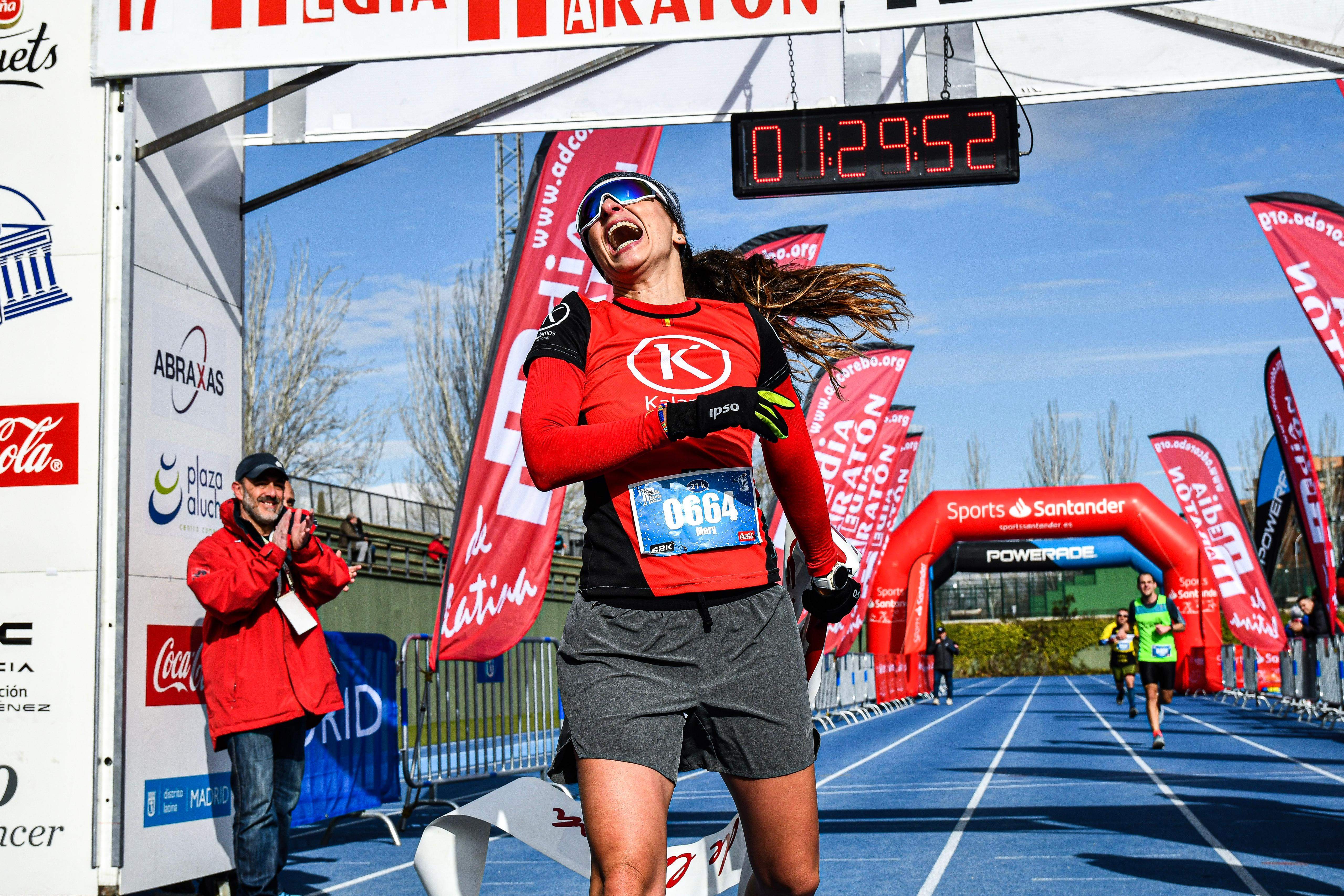 Completar la Media Maratón de Latina es una brutal descarga de emociones. Completar la Media Maratón de Latina es una brutal descarga de emociones.