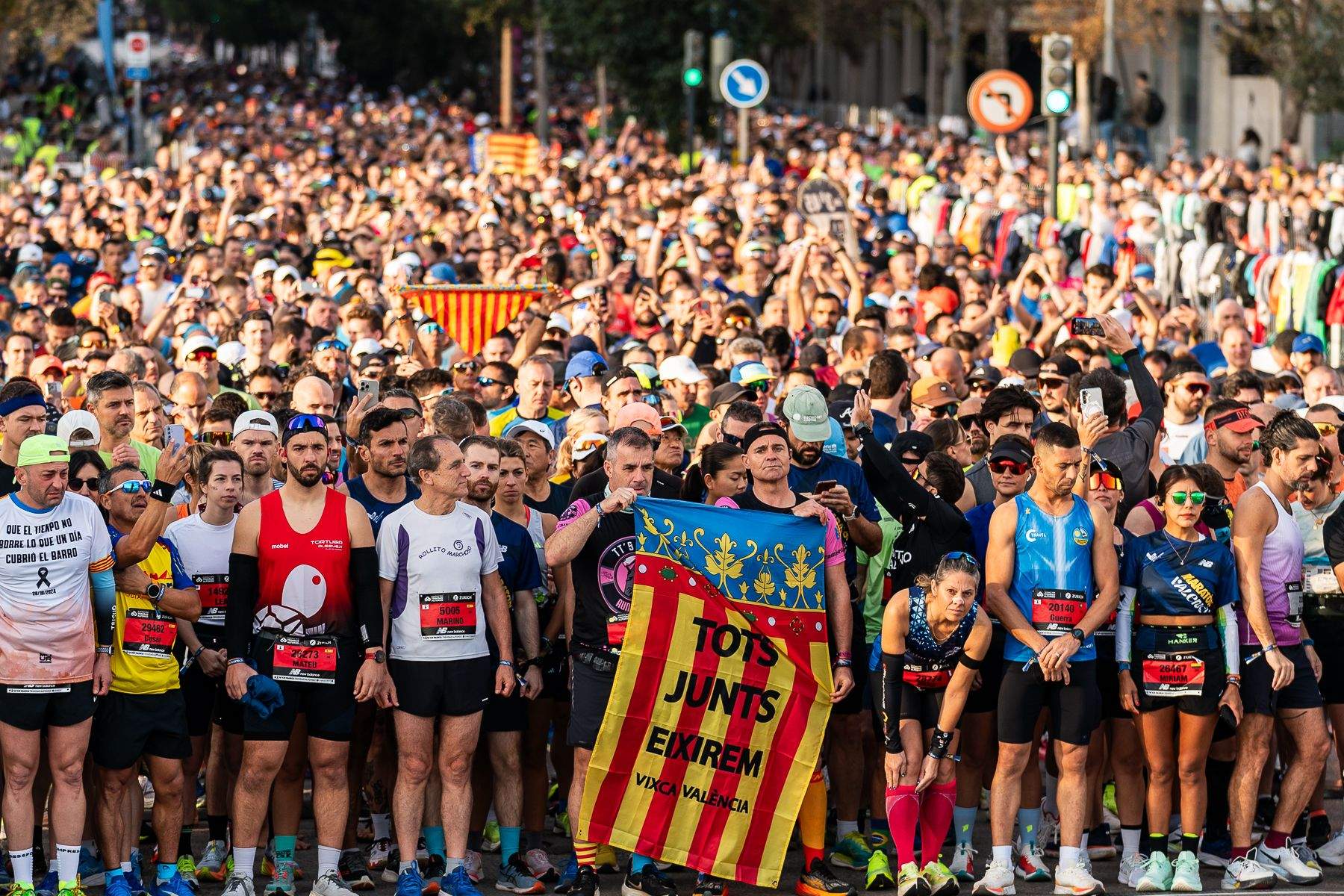 Una imagen del Maratón de Valencia 2024. MVTA.