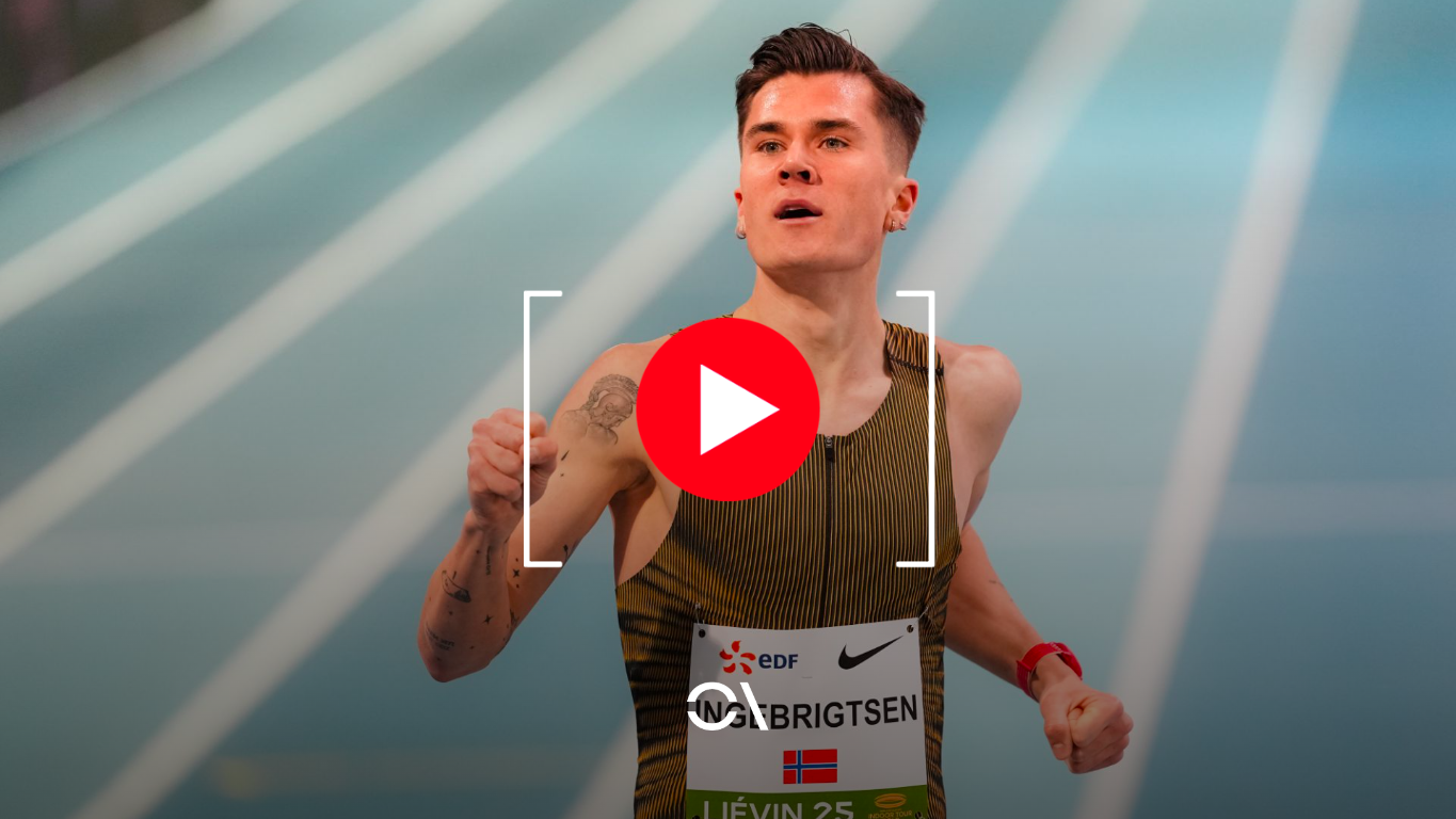 El doble récord del mundo (1500 y milla) de Jakob Ingebrigtsen en Liévin. El doble récord del mundo (1500 y milla) de Jakob Ingebrigtsen en Liévin.